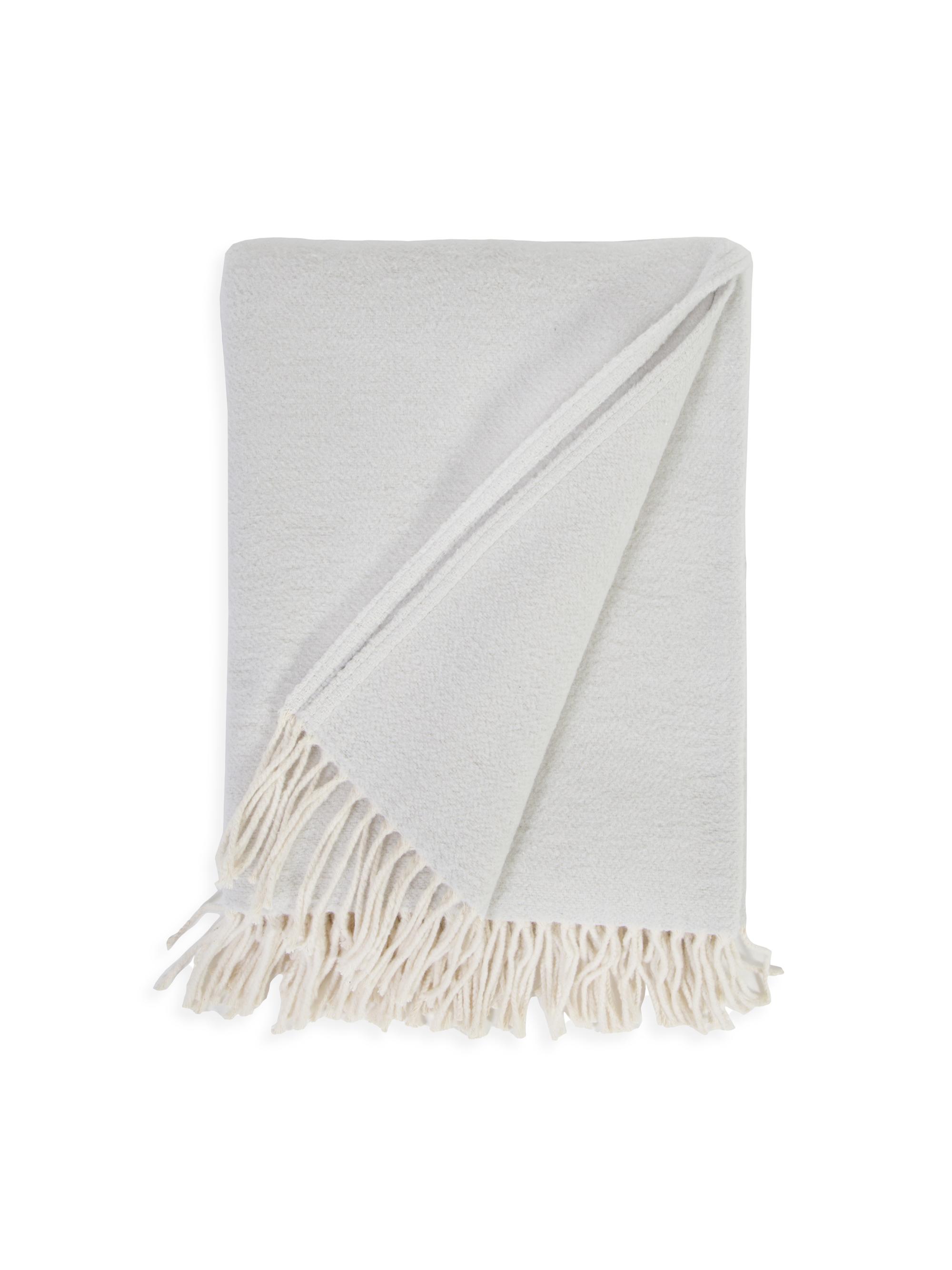 Pom Pom at Home Billie Throw Blanket - Grey