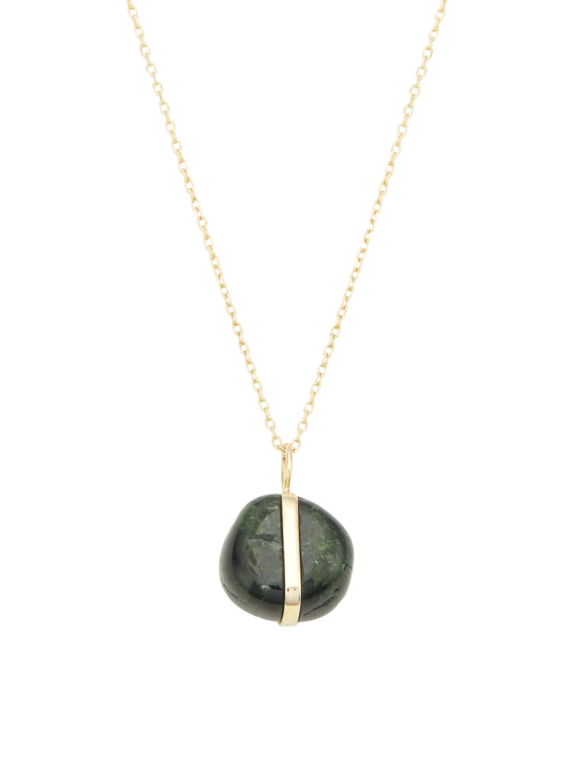 Jia Jia Women's 14K Yellow Gold & Birthstone Pendant Necklace - October