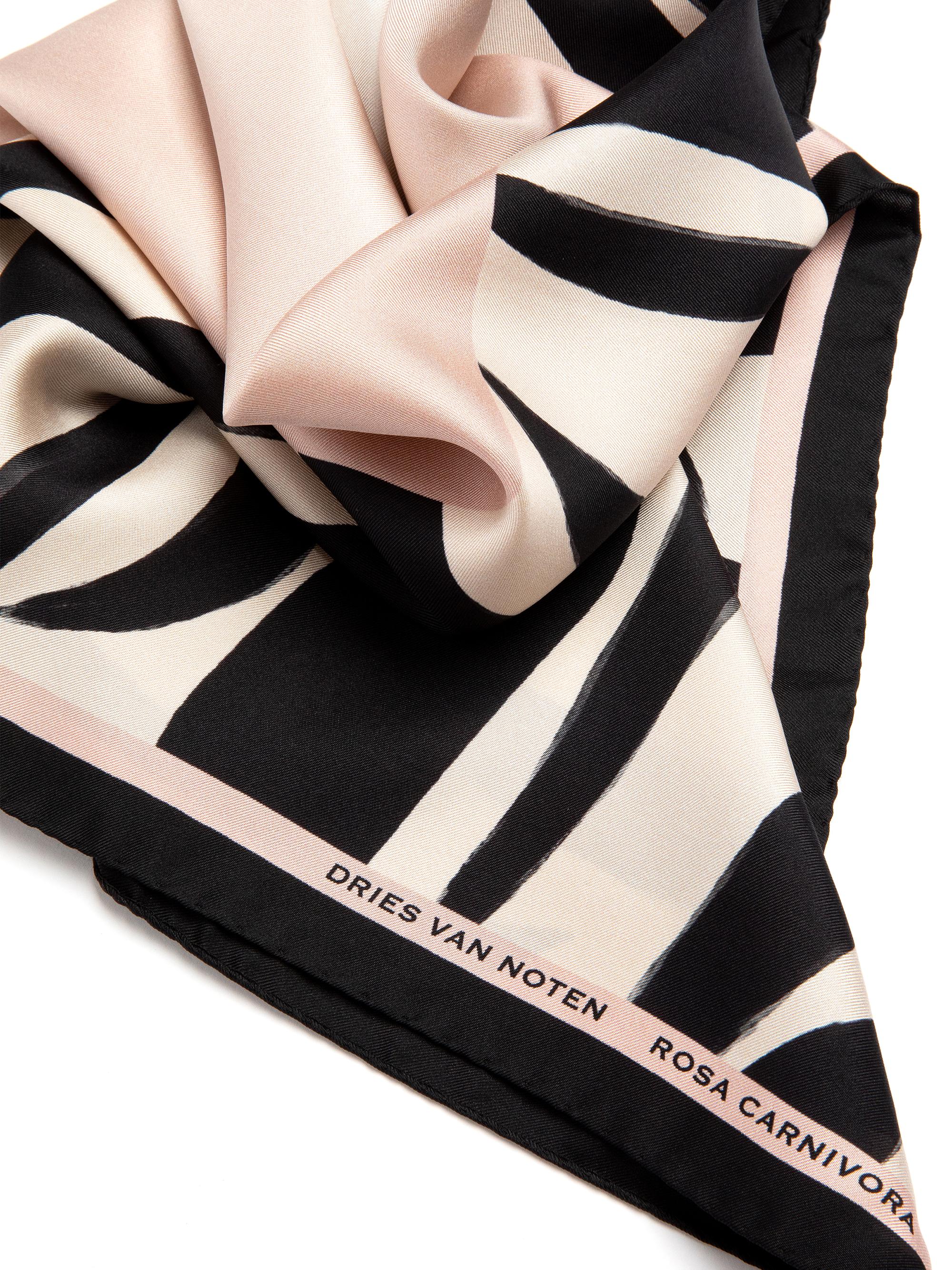 DRIES VAN NOTEN スカーフ Dries Van Noten Foulard Rosa Carnivora Silk Scarf | Saks Fifth Avenue