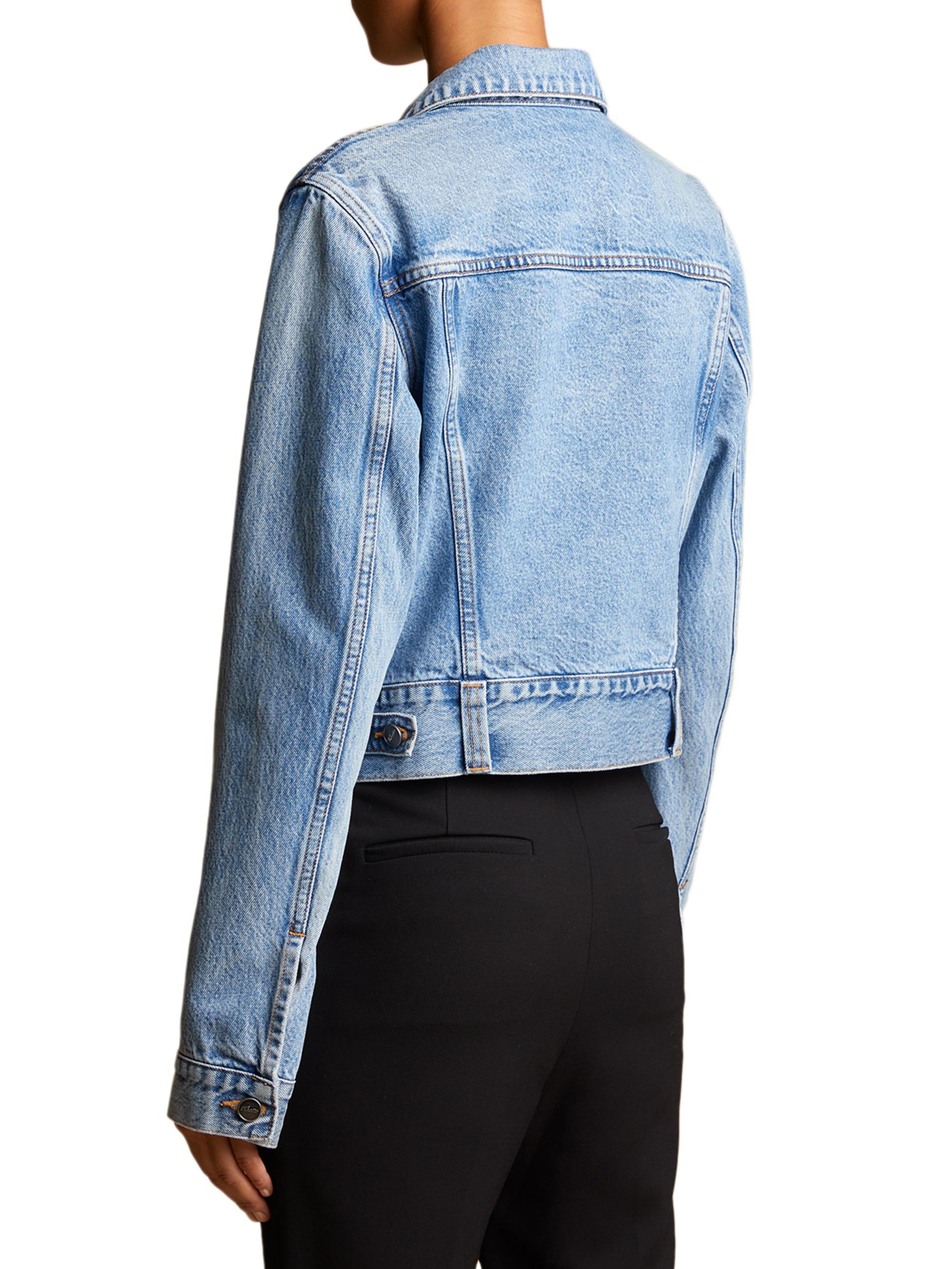 Khaite Rizzo Denim Jacket | Saks Fifth Avenue