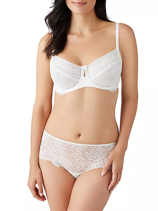 Wacoal - Center Stage Lace & Satin Bra