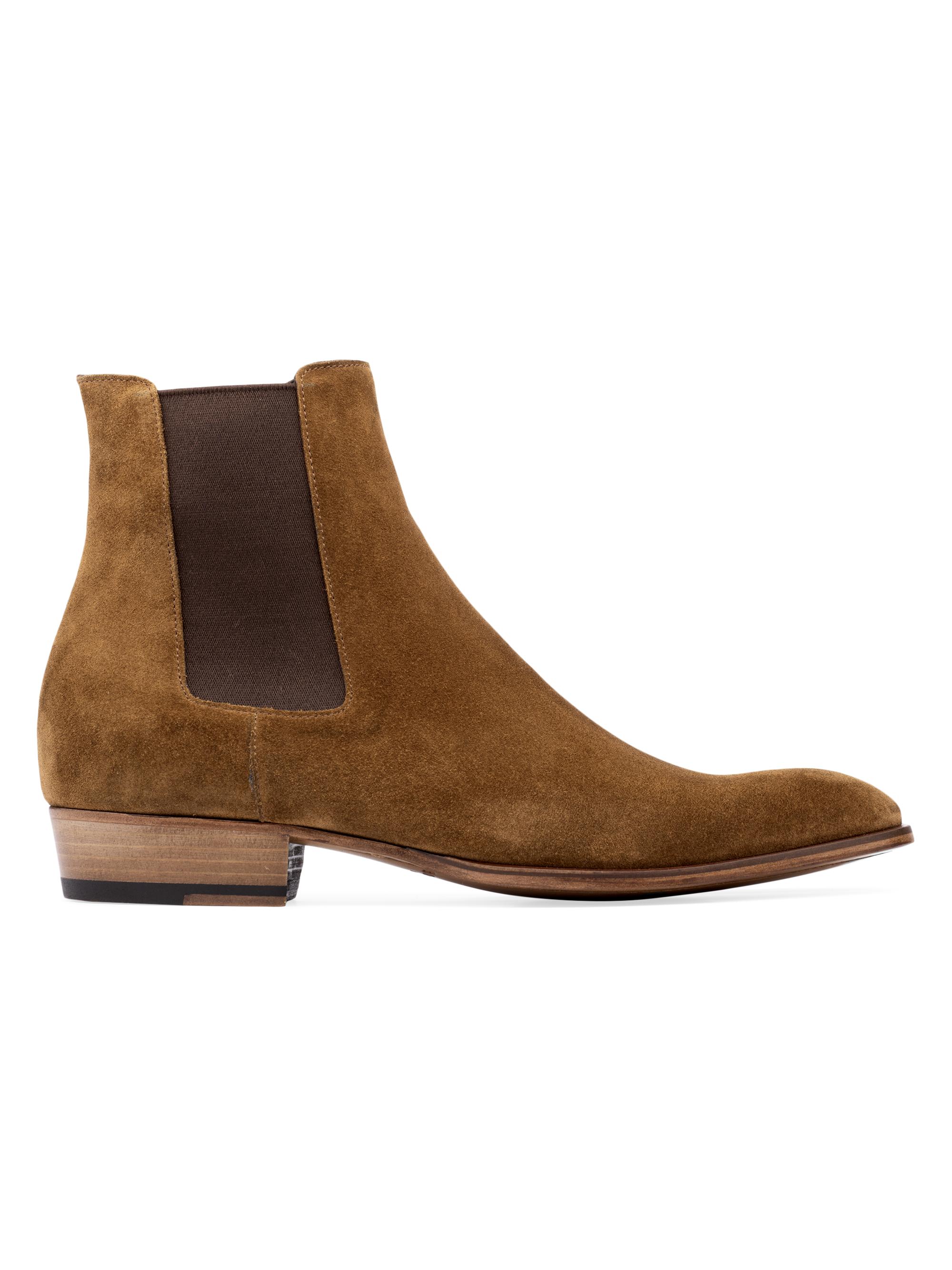 To Boot New York Men's Shawn Suede Chelsea Boots - Softy Sigaro