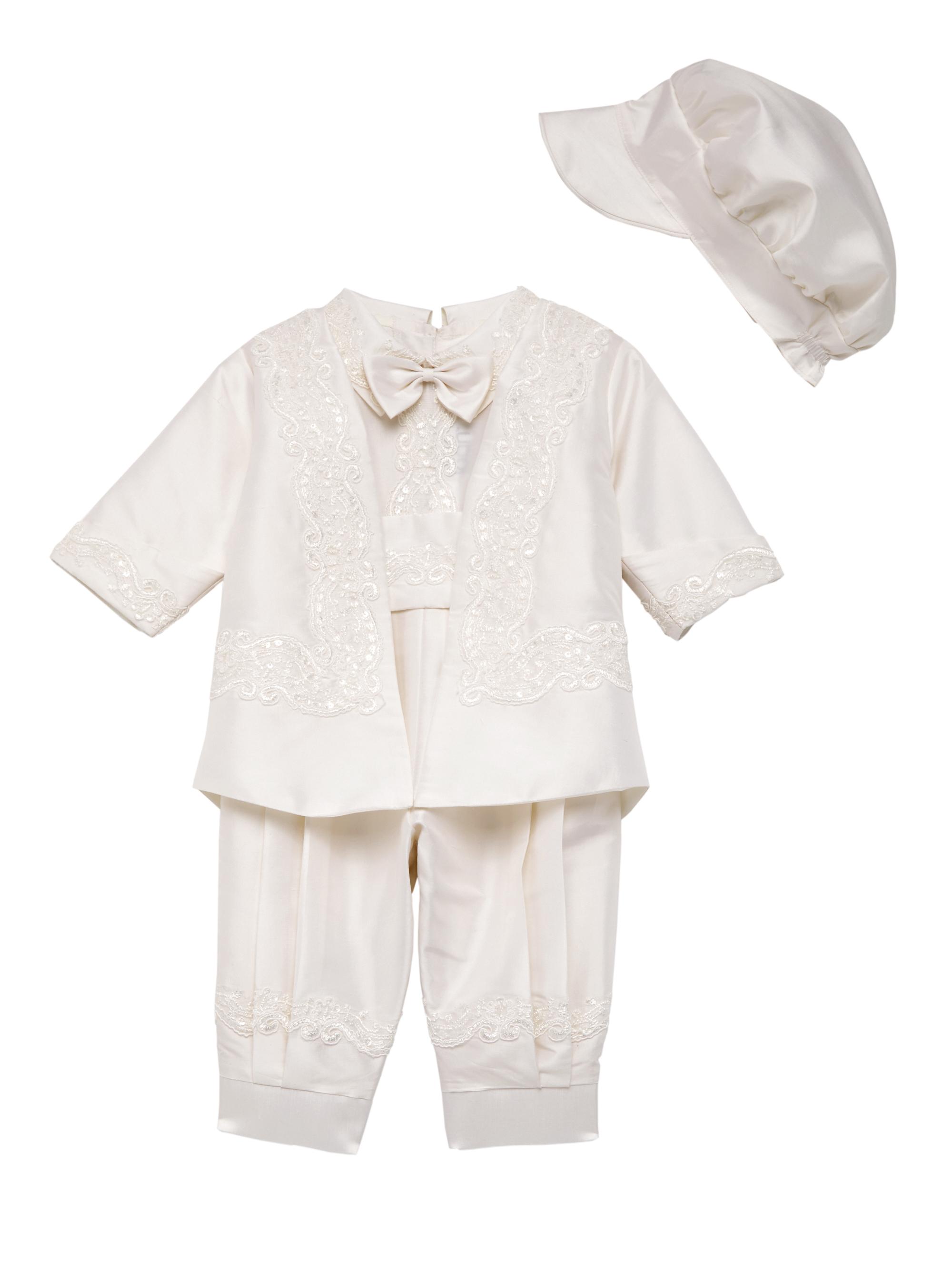 Macis Design Baby Boy's Three-Piece Organza Formalwear Set -  6 Months