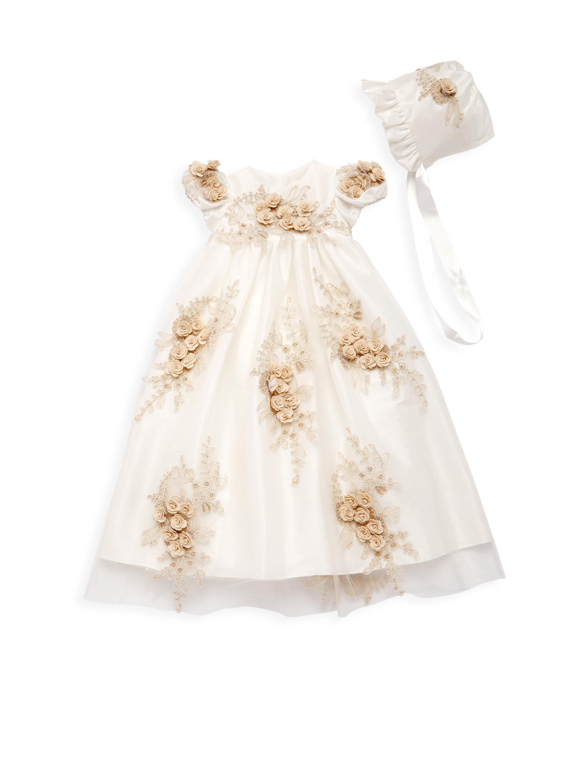 Macis Design Baby Girl's Floral-Embellished Dress | Saks Fifth Avenue