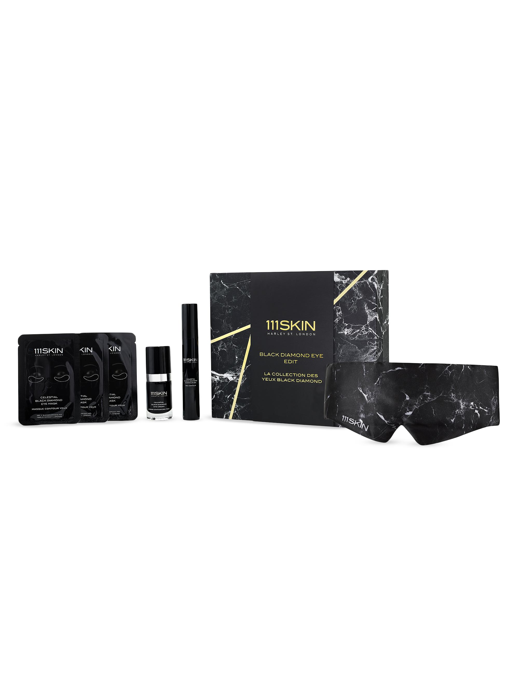 111SKIN Women's Black Diamond Eye 5-Piece Mask, Cream & Gel Set