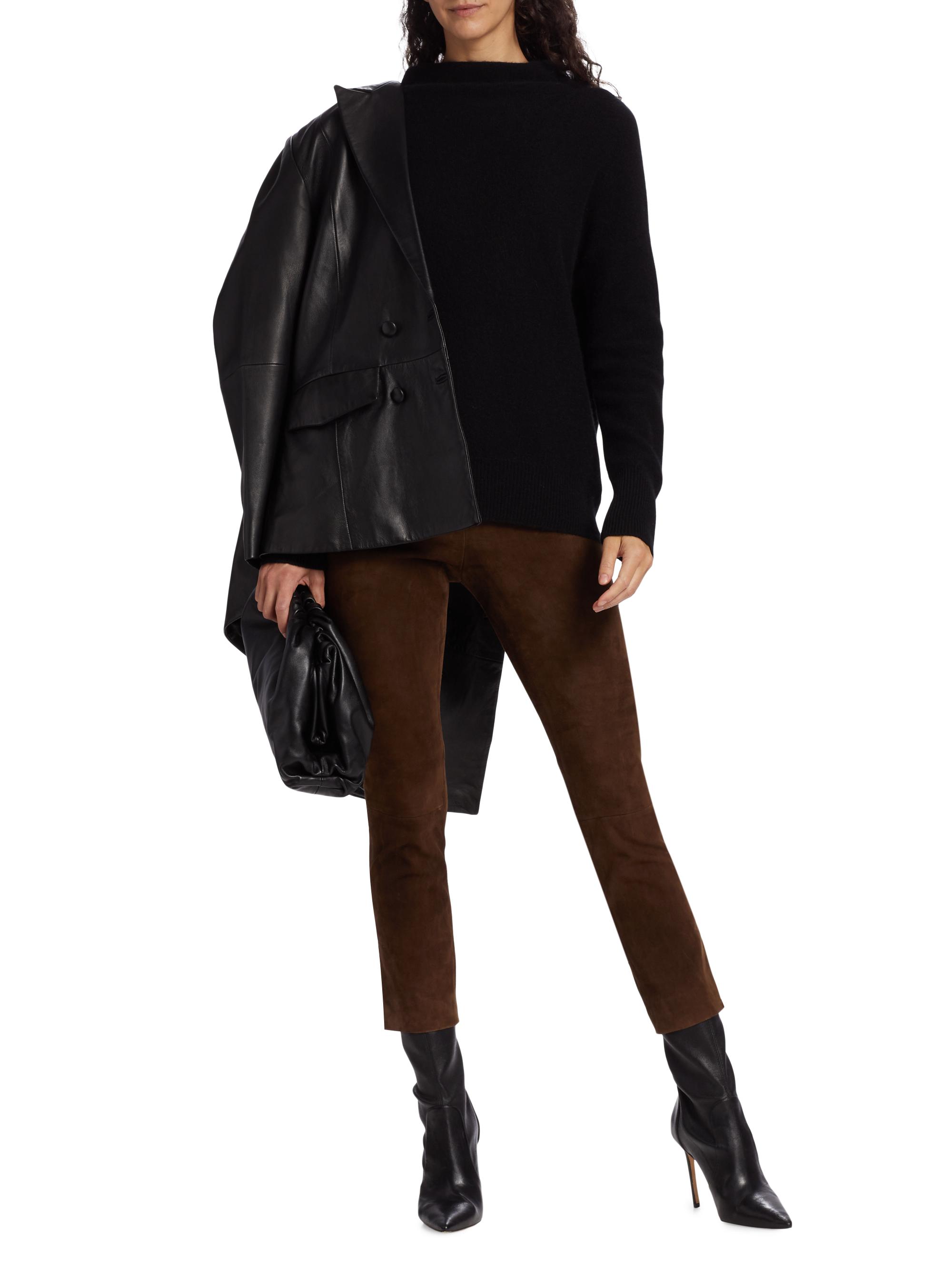 Vintage Classic Cashmere and Mink Cuff Sweater by Saks Fifth Avenue Folio Collection main image 0