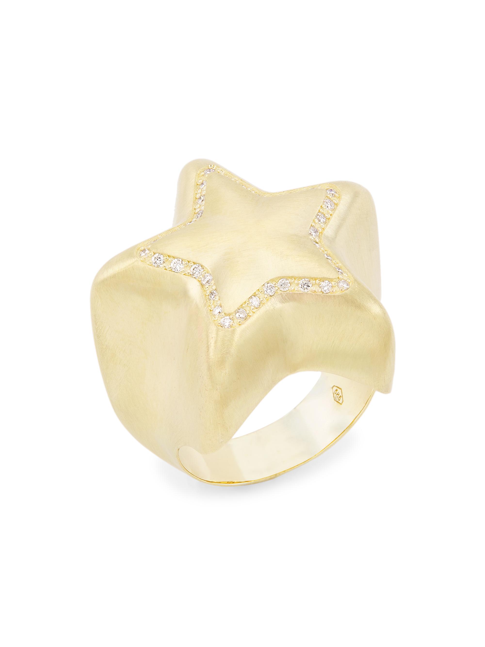 Chopard Happy Diamonds 18K-Gold, Rainbow Sapphire & 0.1 TCW