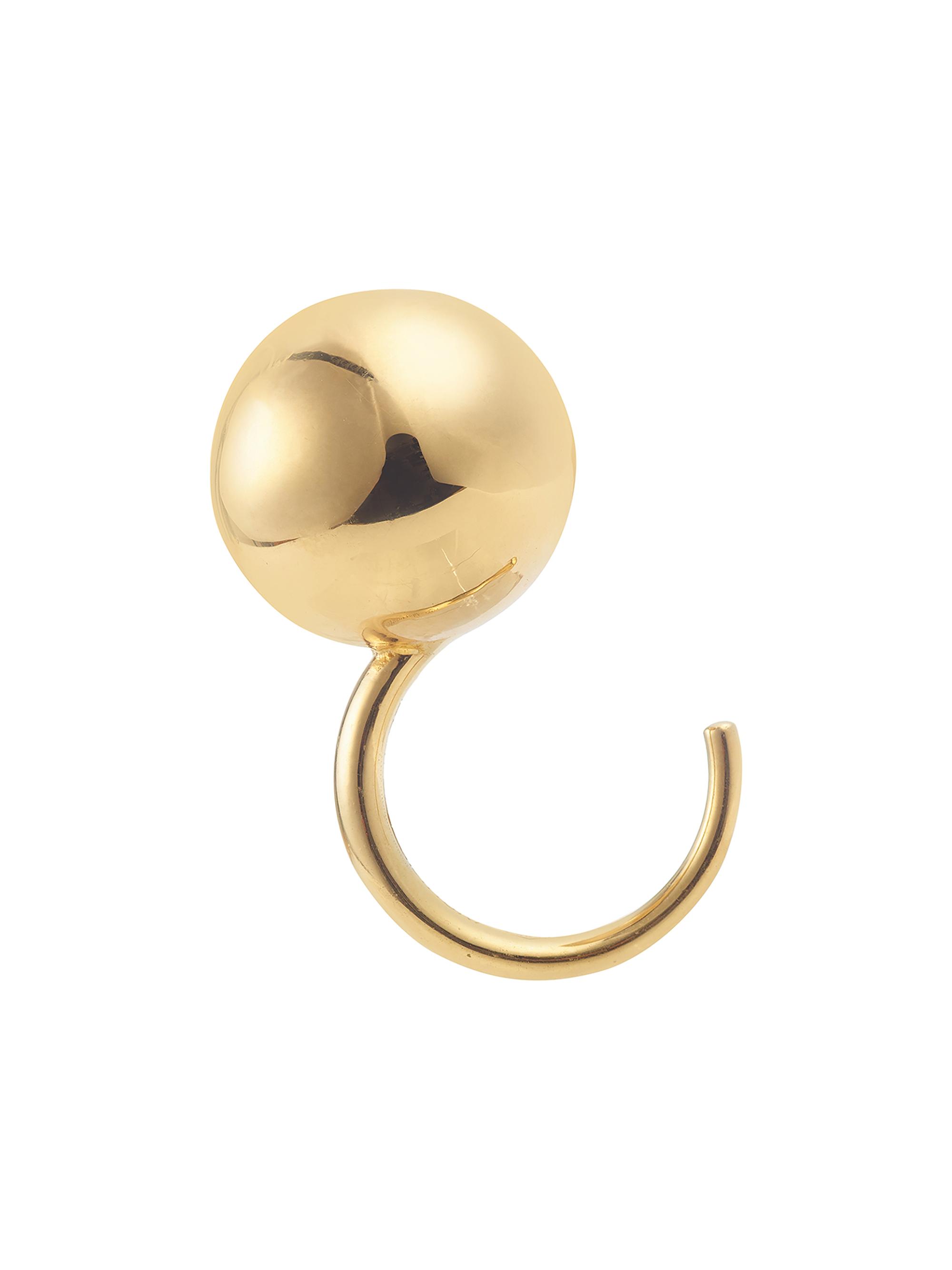 Lauren Rubinski Women's 14K Yellow Gold Ball Ring - Yellow Gold