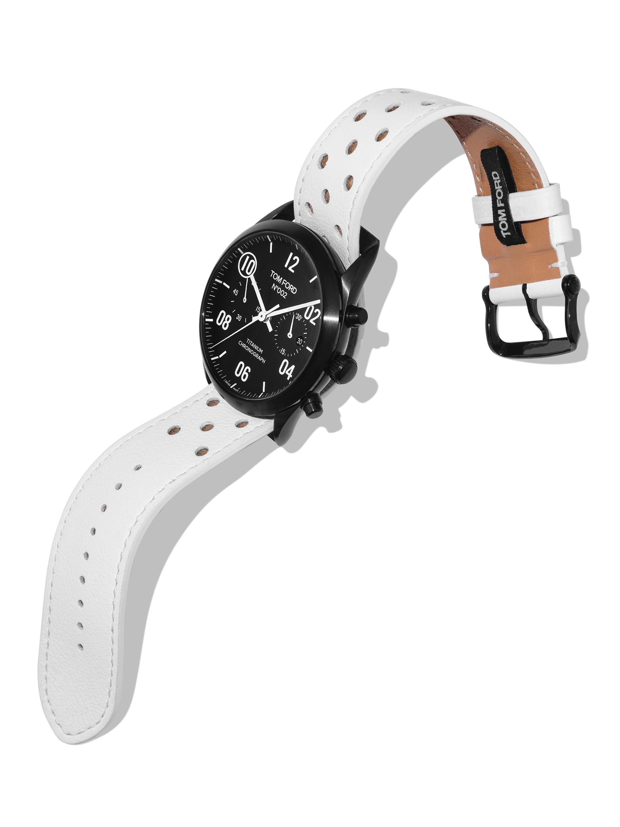 TOM FORD 002 新品 TOM FORD 002 Limited Edition Automatic Chronograph Perforated