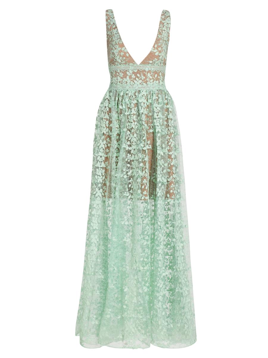 Bronx Banco Megan Lace Maxi Dress | Saks Fifth Avenue