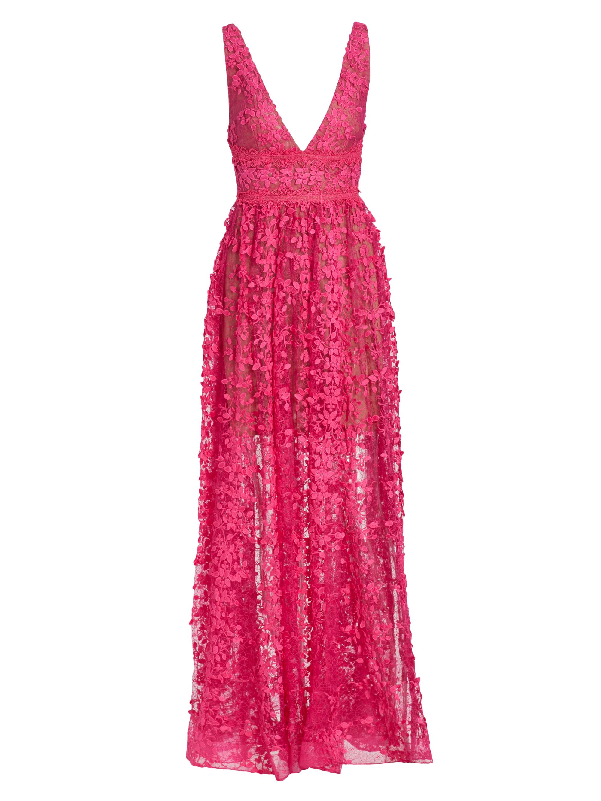bronx and banco megan lace maxi dress Bronx and Banco Megan Blanc Maxi Dress