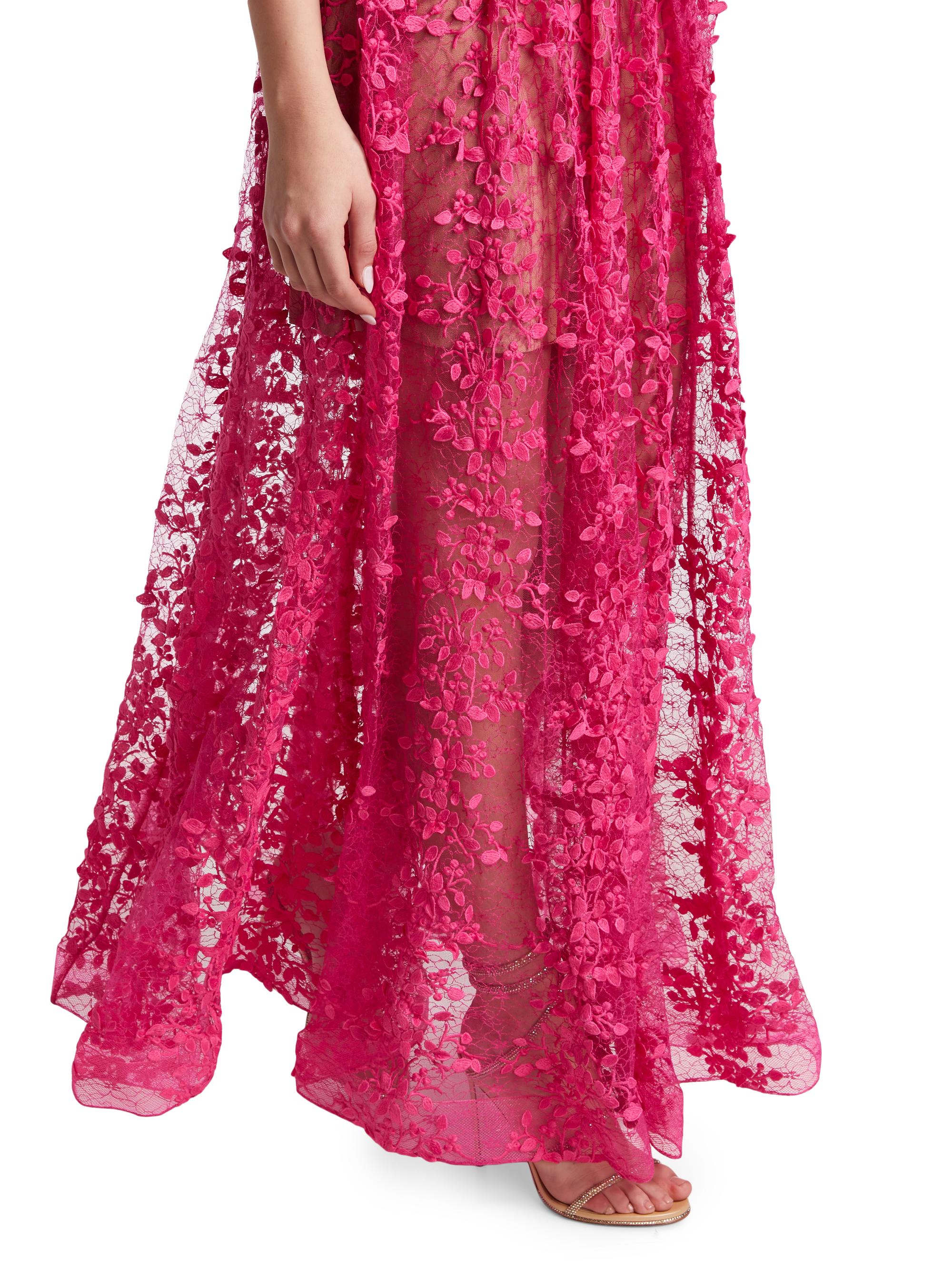 bronx and banco megan lace maxi dress BRONX AND BANCO Megan Lace Maxi Dress