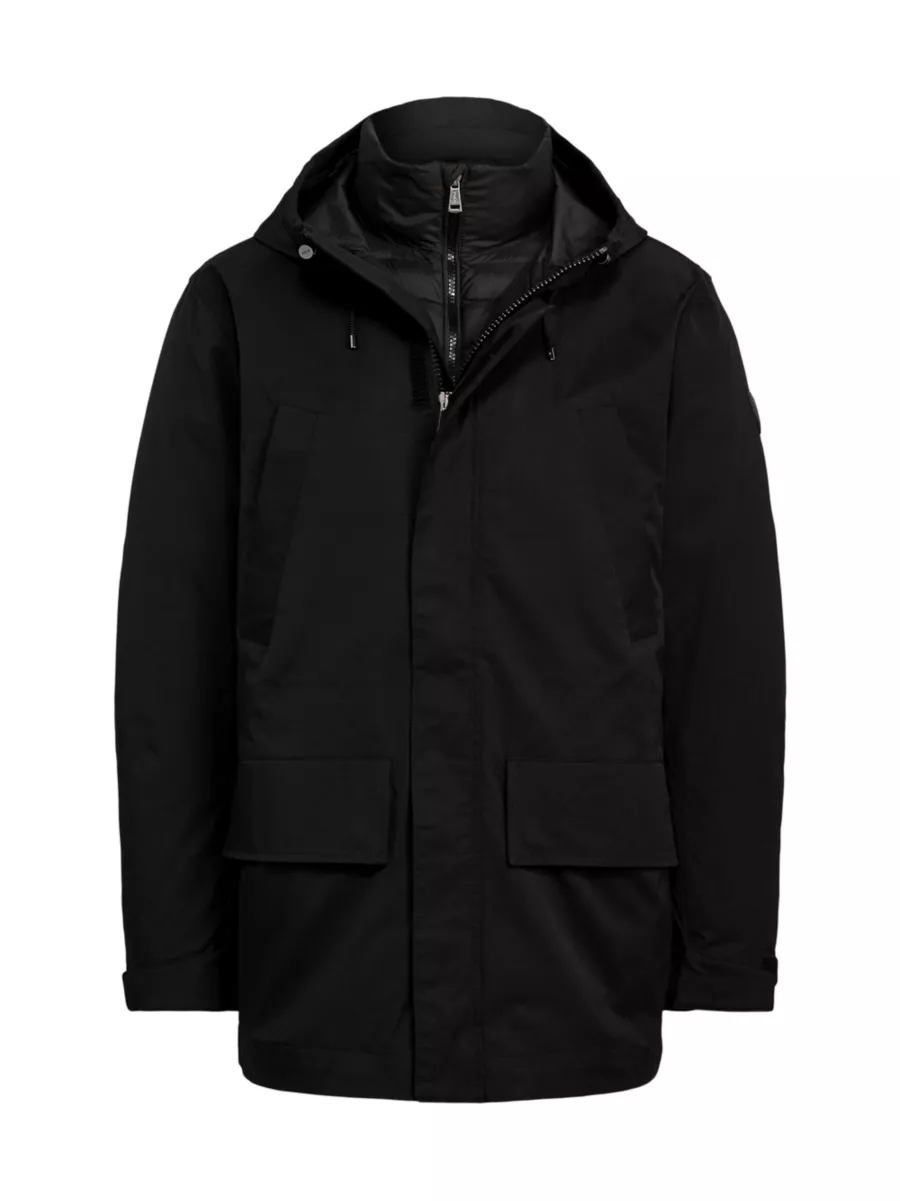 Shop Polo Ralph Lauren 3-In-1 Active Hooded Parka | Saks Shop Polo Ralph Lauren 3-In-1 Active Hooded Parka | Saks