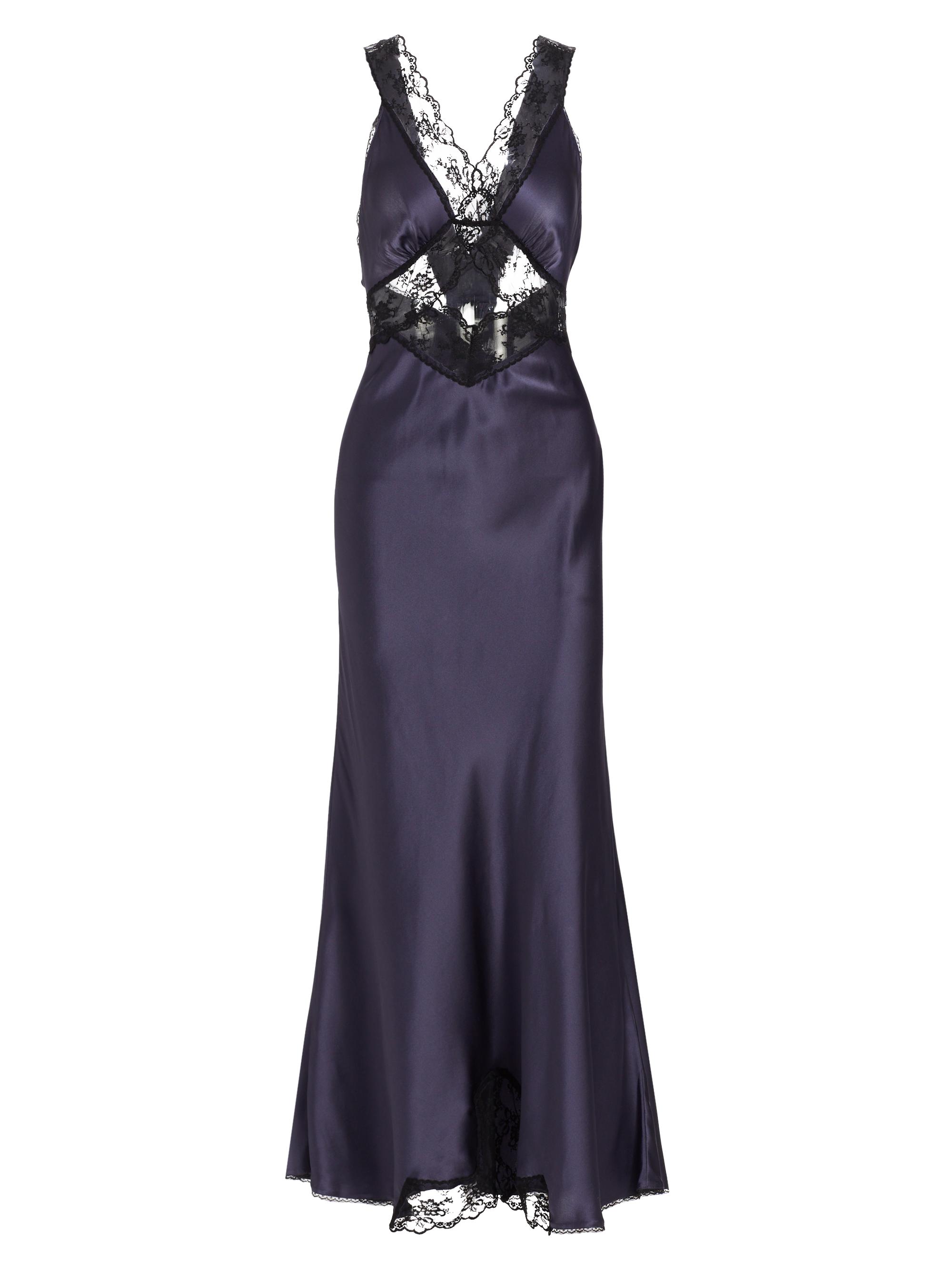 sir willa lace dress SIR. Willa Silk Cut-Out Gown