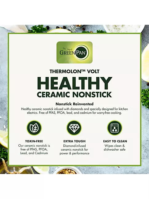 Greenpan Pfas-free Nonstick 7-in-1 Slow Cooker, Skillet, Grill