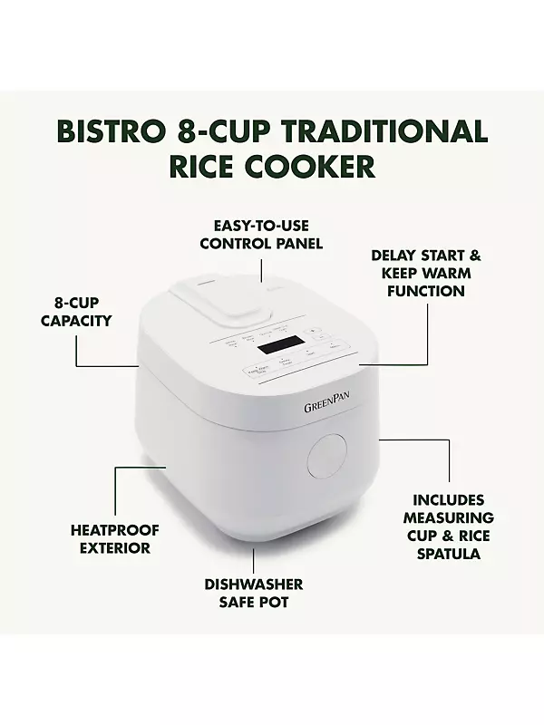 Elite 8-Cup Induction Rice Cooker