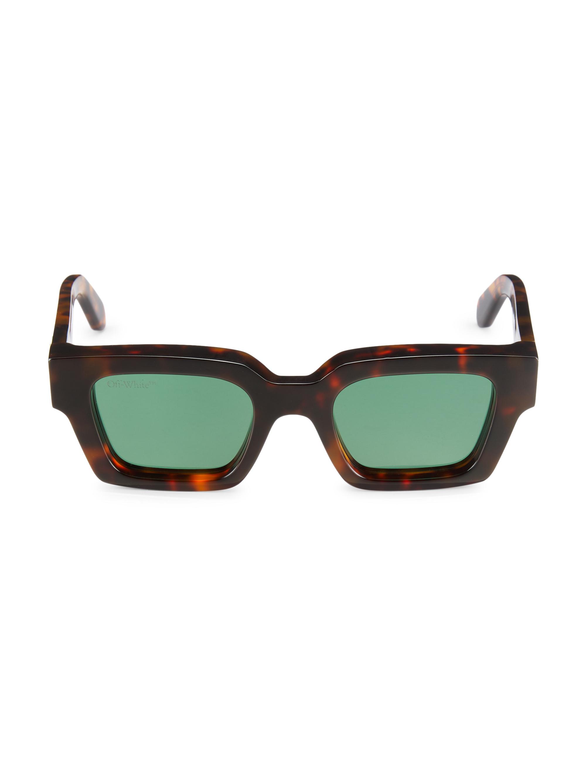 Off-White Virgil 50MM Rectangular Sunglasses | Saks Fifth Avenue