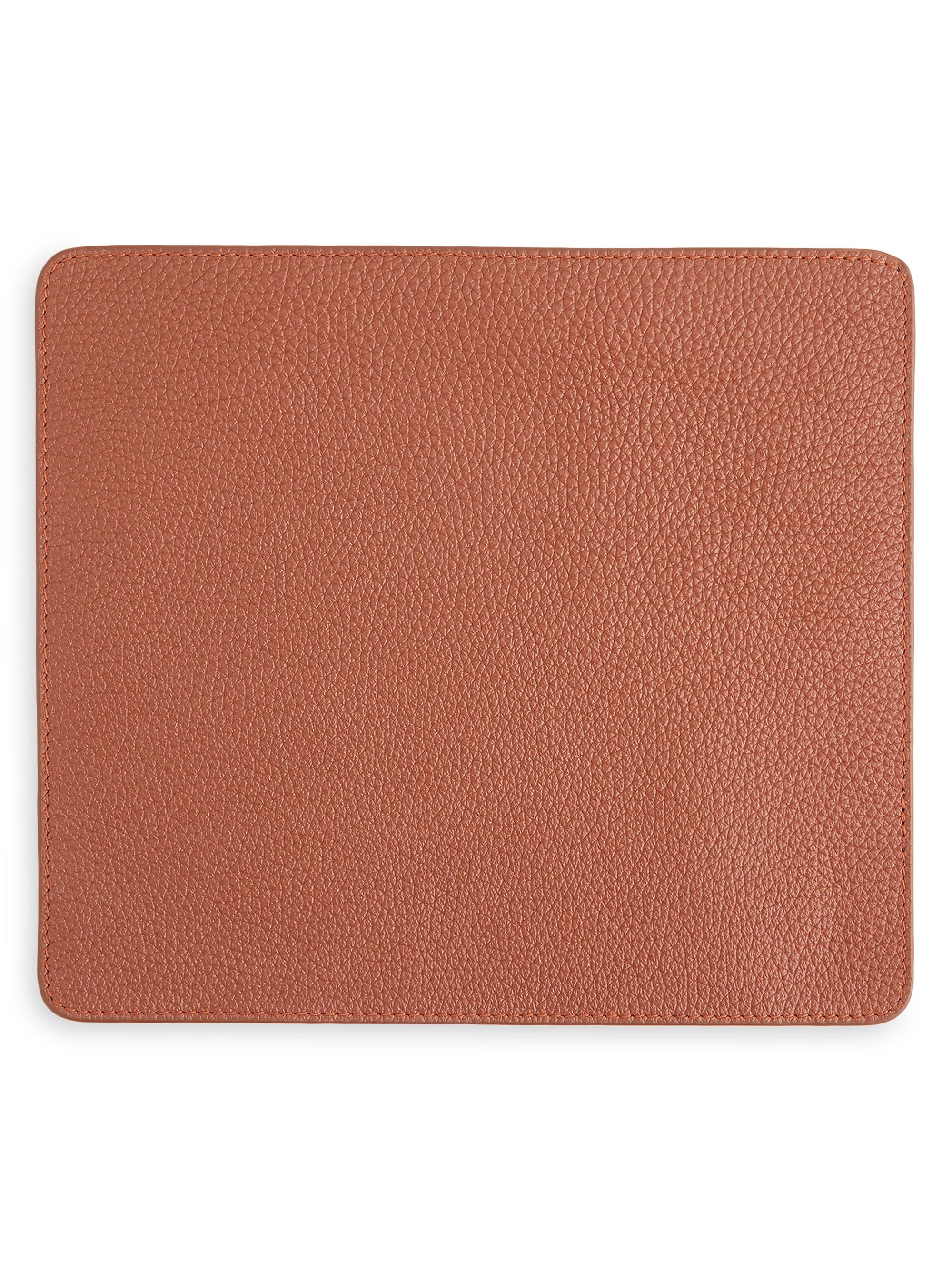 Royce New York Modern Leather Mouse Pad - Tan