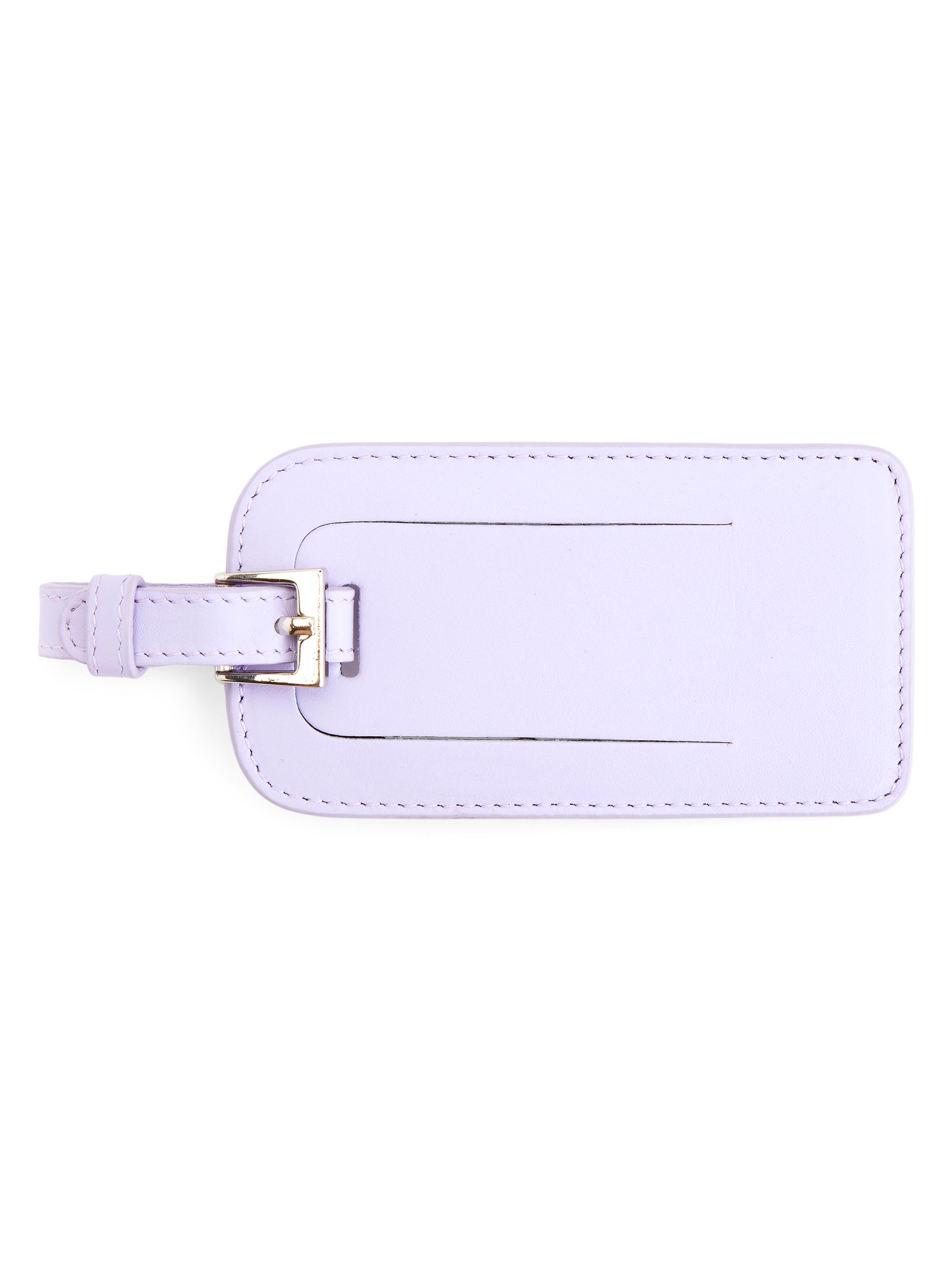 Royce New York Signature Luggage Tag - Lavender