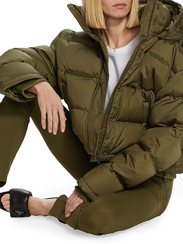 Shop WARDROBE.NYC Cropped Down Puffer Jacket | Saks Fifth Avenue Shop WARDROBE.NYC Cropped Down Puffer Jacket | Saks Fifth Avenue