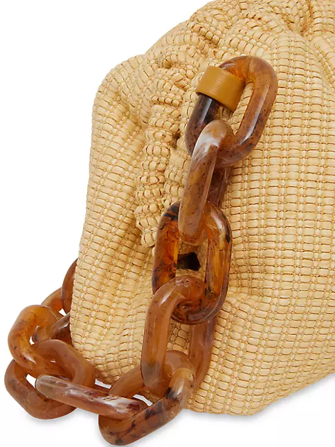 Saks Fifth Avenue Rare Vintage Twist Lock Handle Handbag