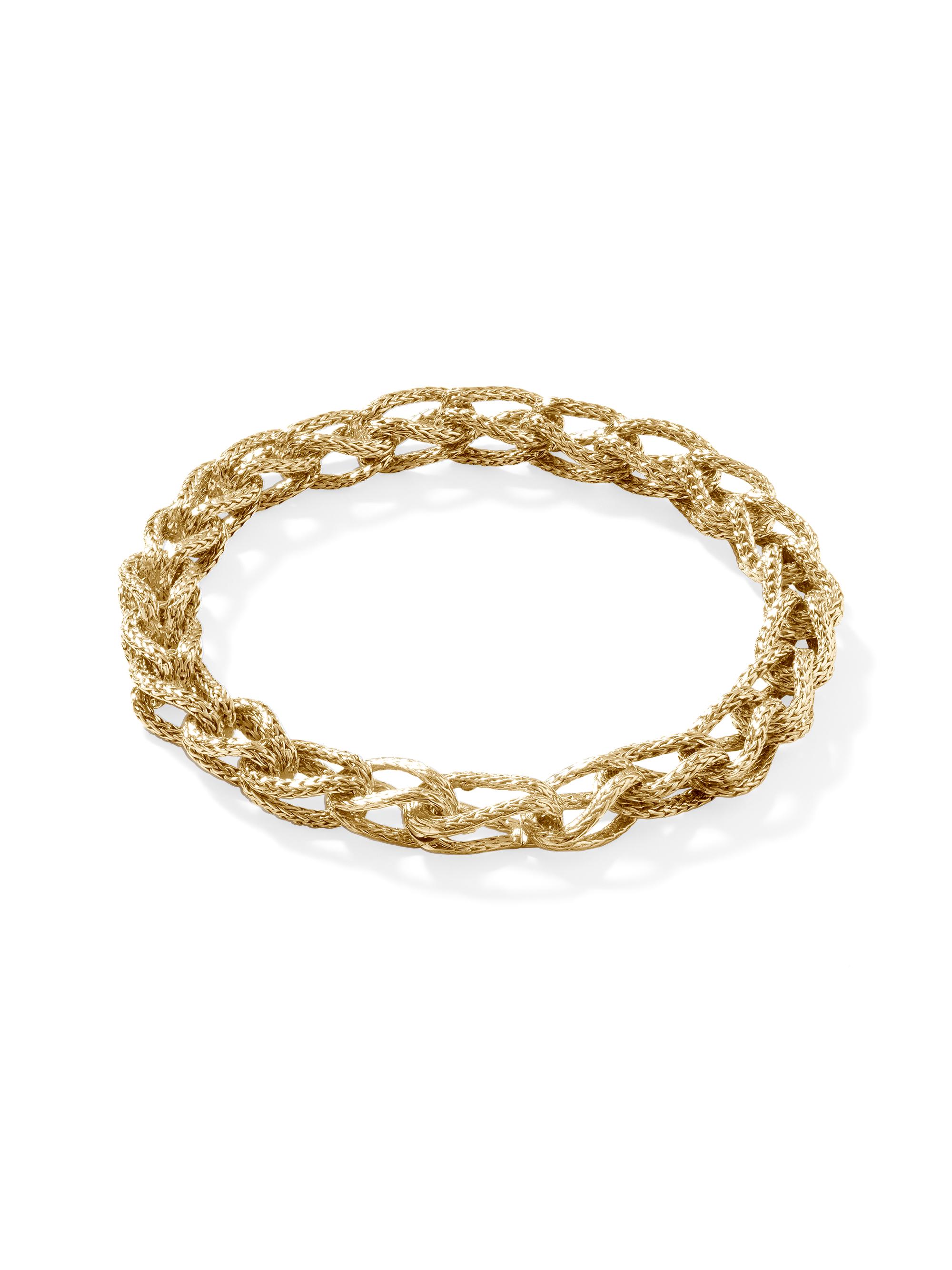 John Hardy Asli 18K Yellow Gold Chain Bracelet/7MM | Saks Fifth Avenue