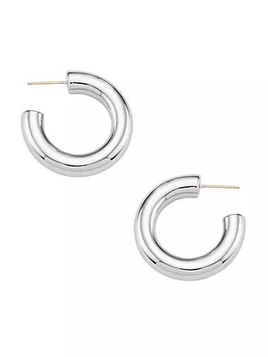 Samira 10K-Gold-Plated Hoop Earrings
