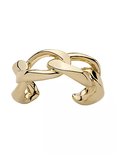 Dean 10K-Gold-Plated Large Cuff
