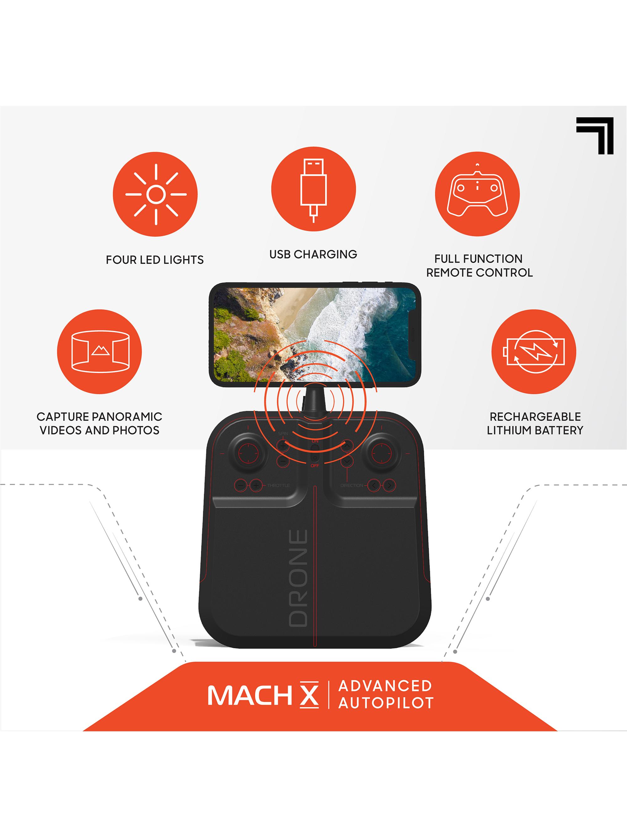 Sharper Image Sharper Image Mach X Streaming Camera Remote Control ...