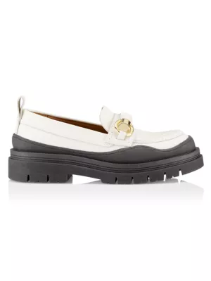 See By ChloÃ© Klaire leather loafers