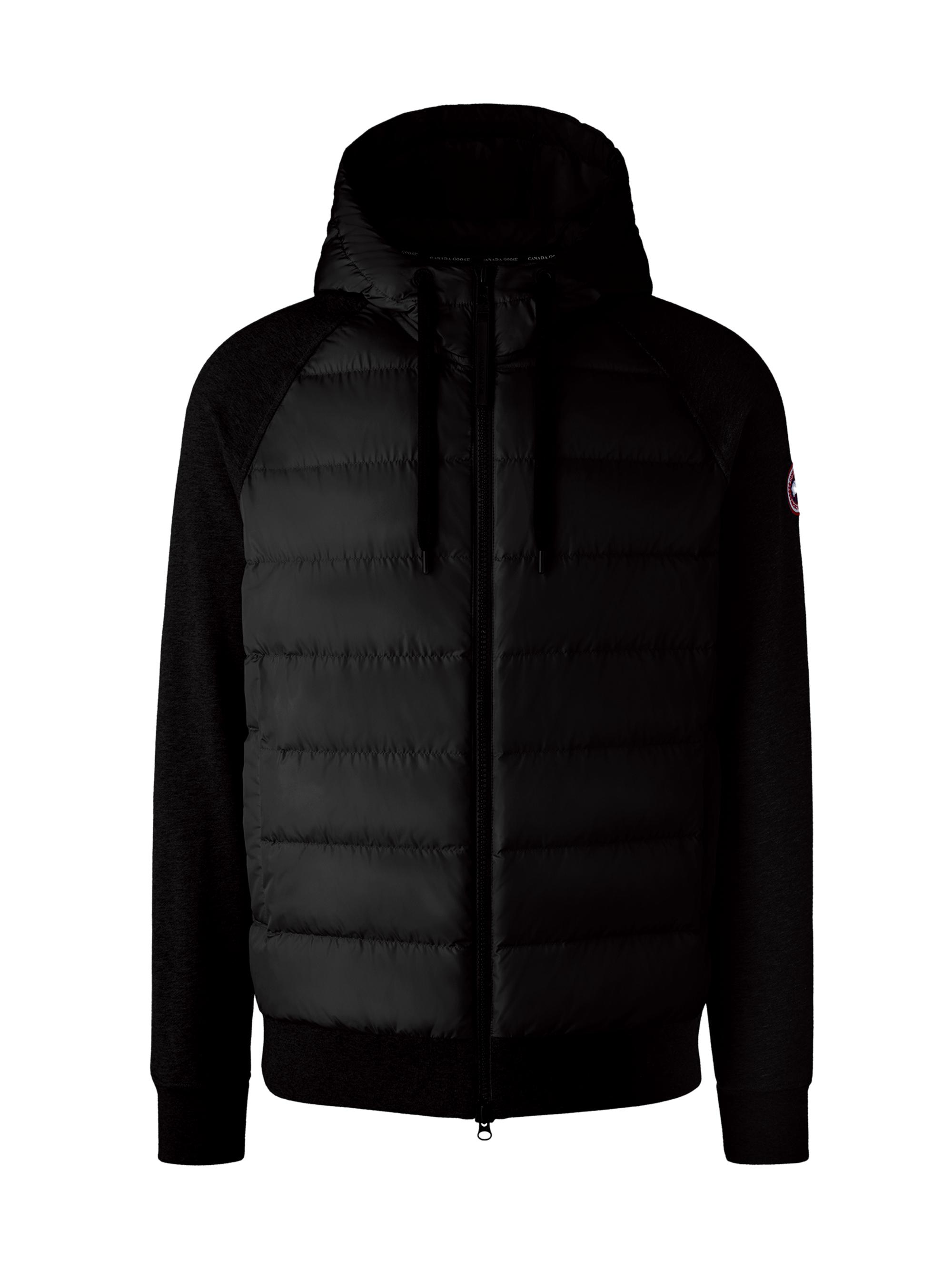 Canada Goose Men's HyBridge Huron Down Hoody Jacket - Black