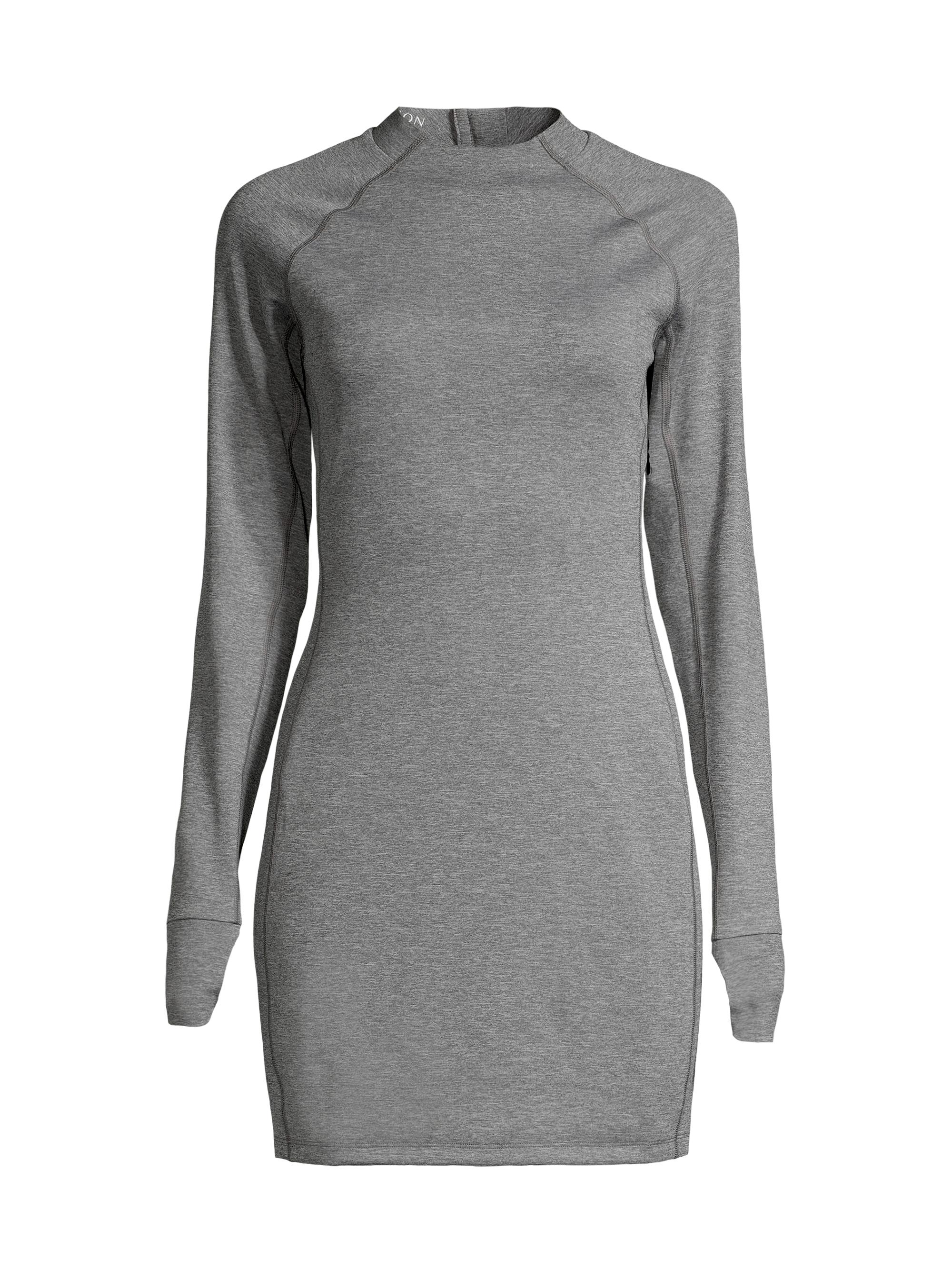Greyson Women's Nova Mock Turtleneck Body-Con Minidress - Smoke Heather