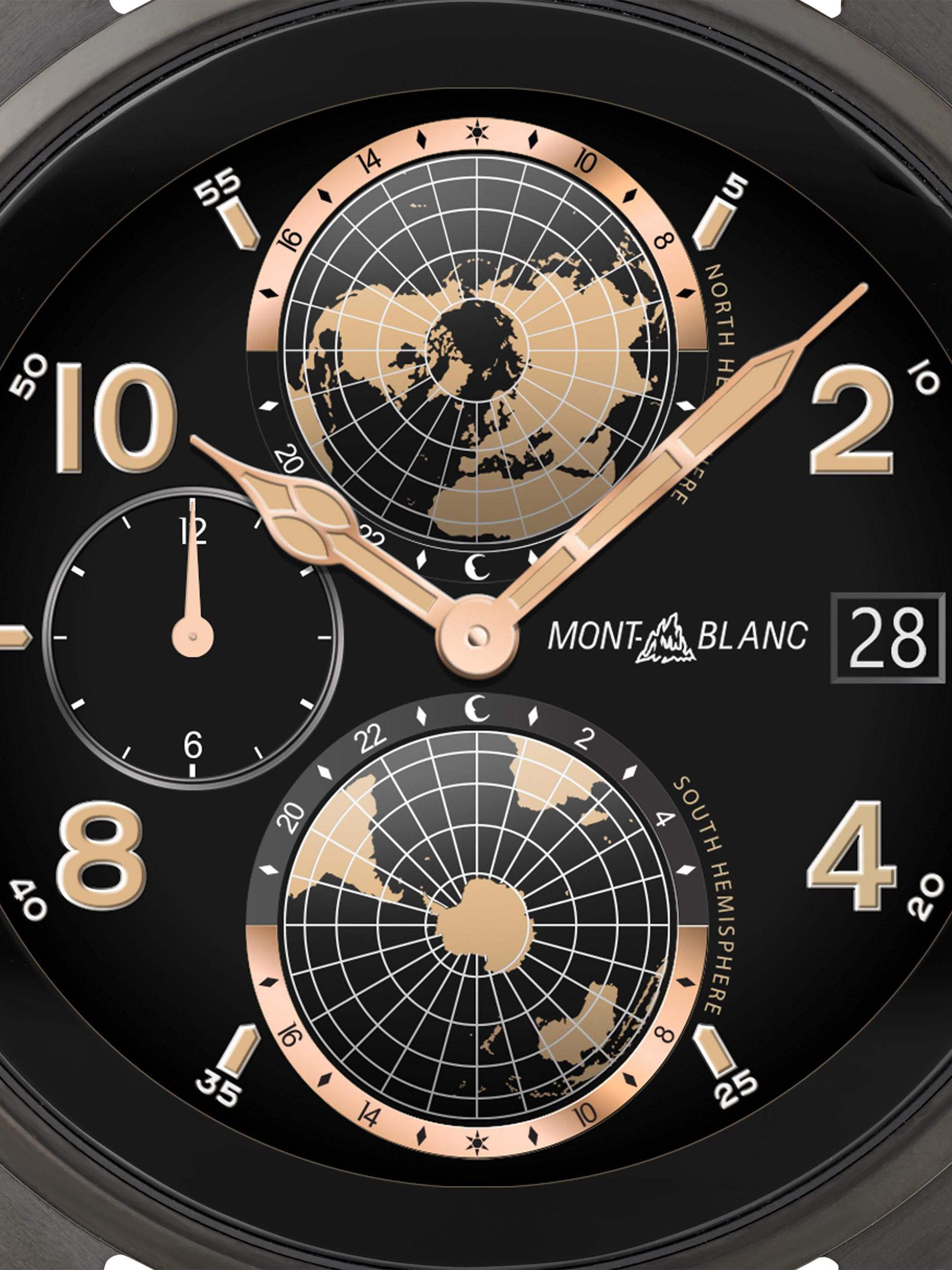 Montblanc Summit 3 Titanium & Rubber Smartwatch | Saks Fifth Avenue