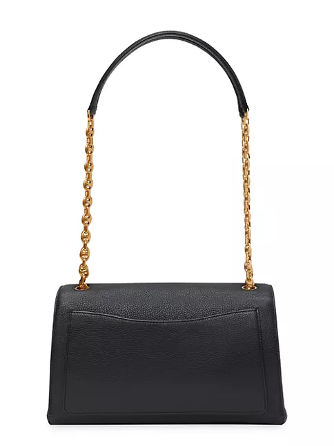 Saks Fifth Avenue Leather Purse black color crossbody bag