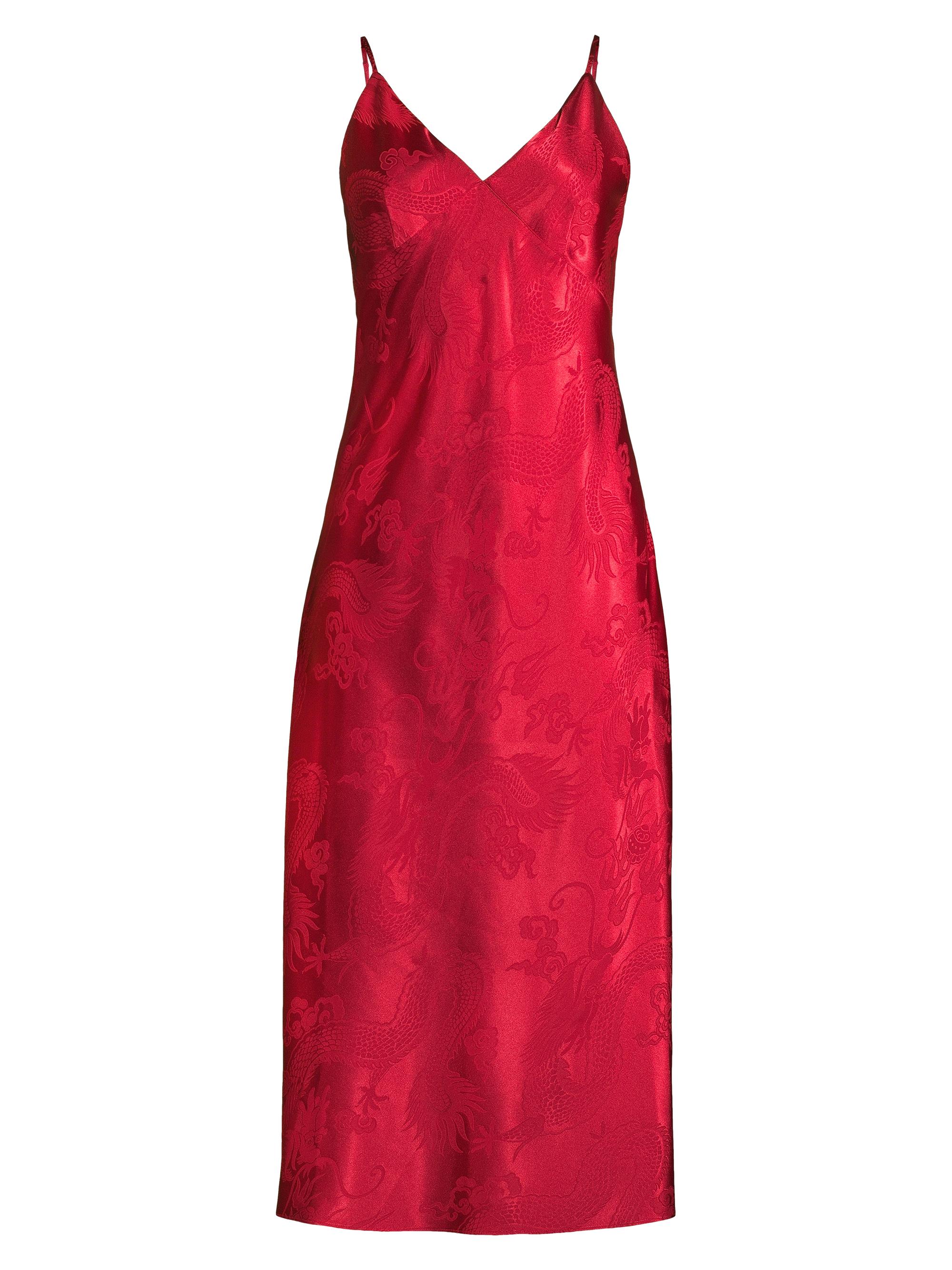 knee length dresses for ladies Chic A-Line Jacquard Satin Midi Wedding Guest Dress Strapless Floral  Wedding Party Dress COCOMELODY 885712252250
