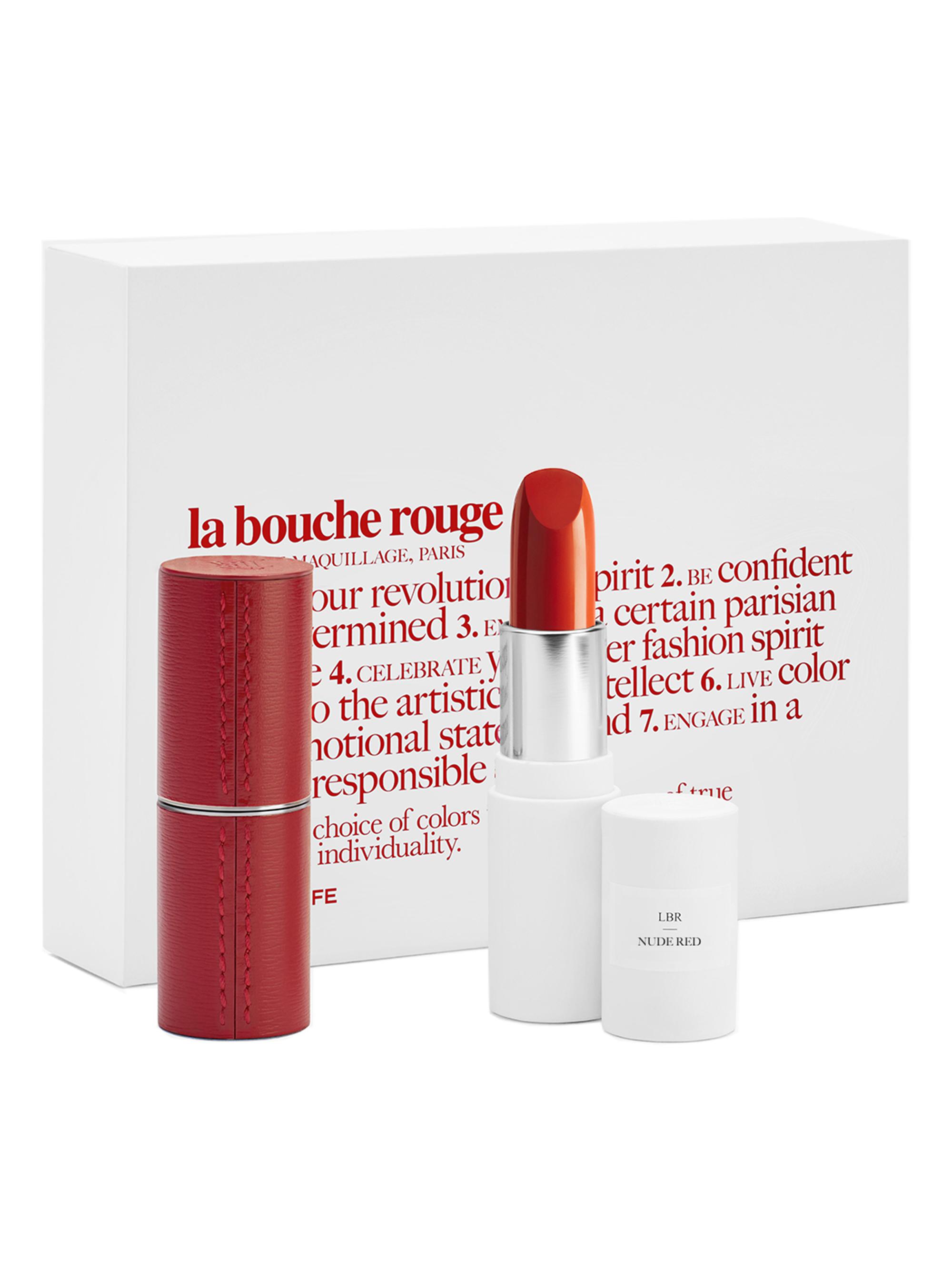 La Bouche Rouge Women's The Nude Red 2-Piece Lipstick & Case Set