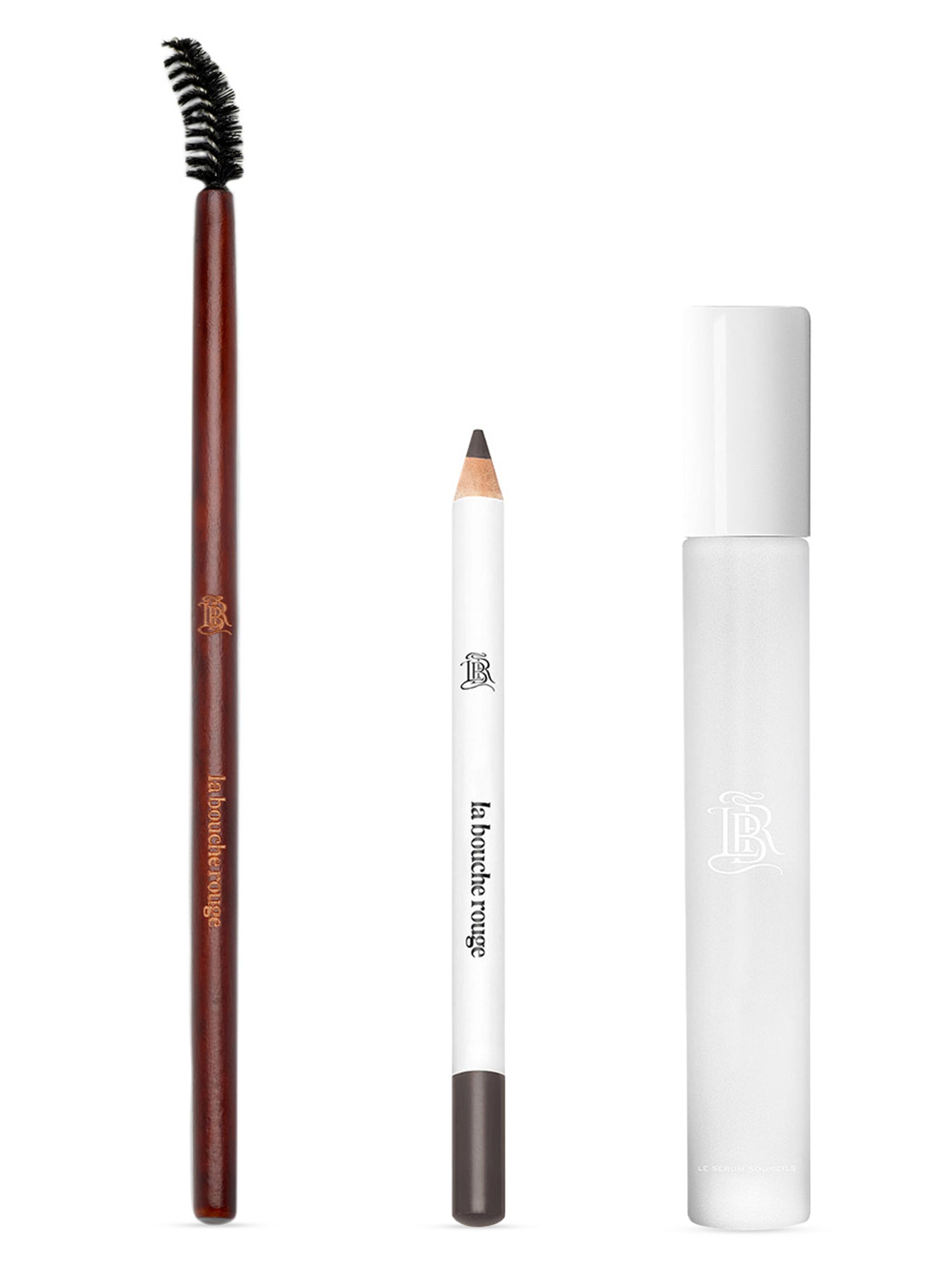 La Bouche Rouge Women's The 3-Piece Brow Set - Black