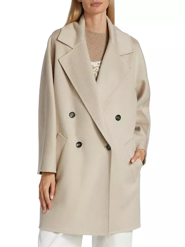 Lanvin Single-Breasted Tailored Cashmere Coat