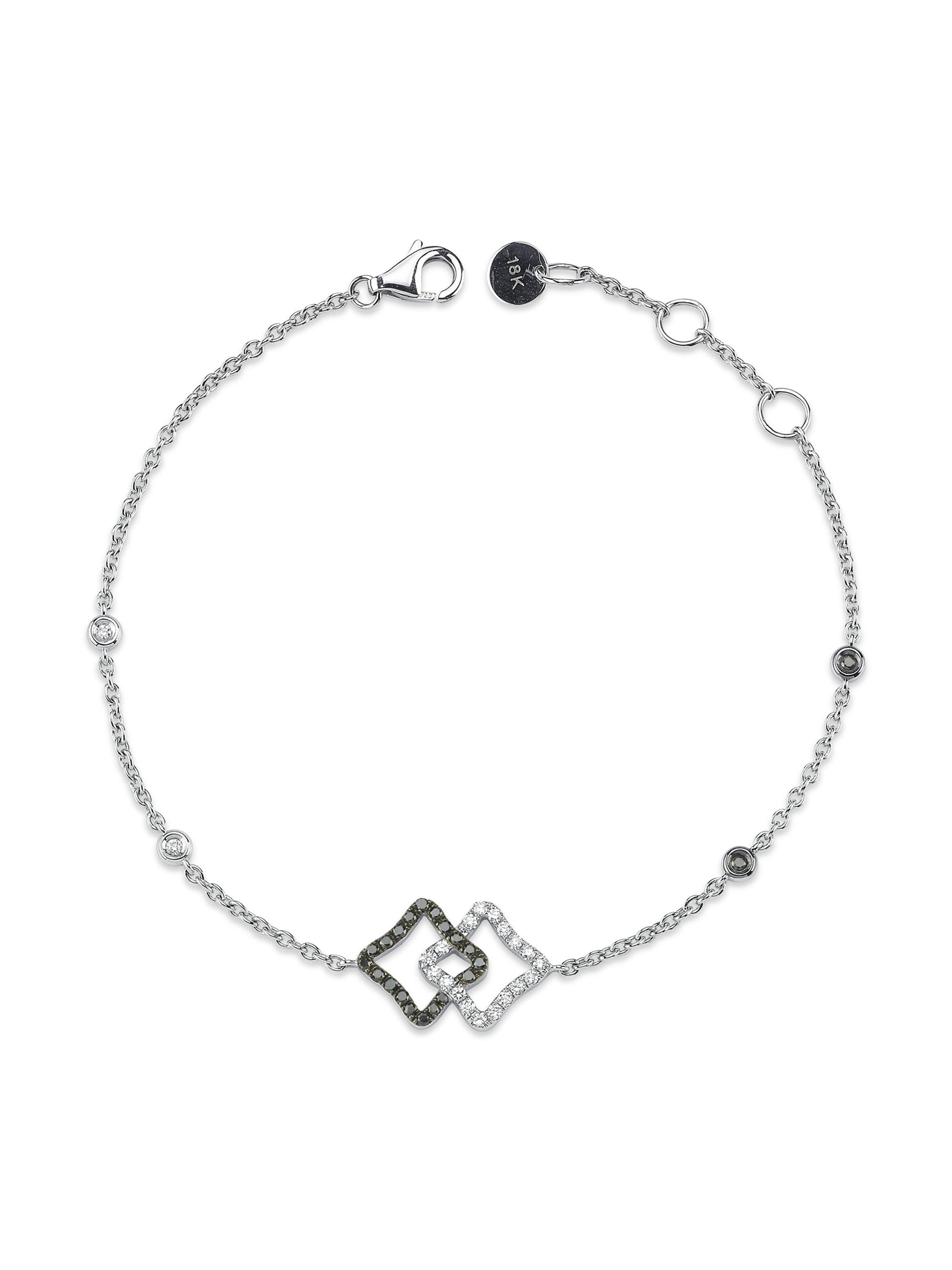 Danielle Marks Women's Duality 18K White Gold & Diamond Bracelet - White Gold