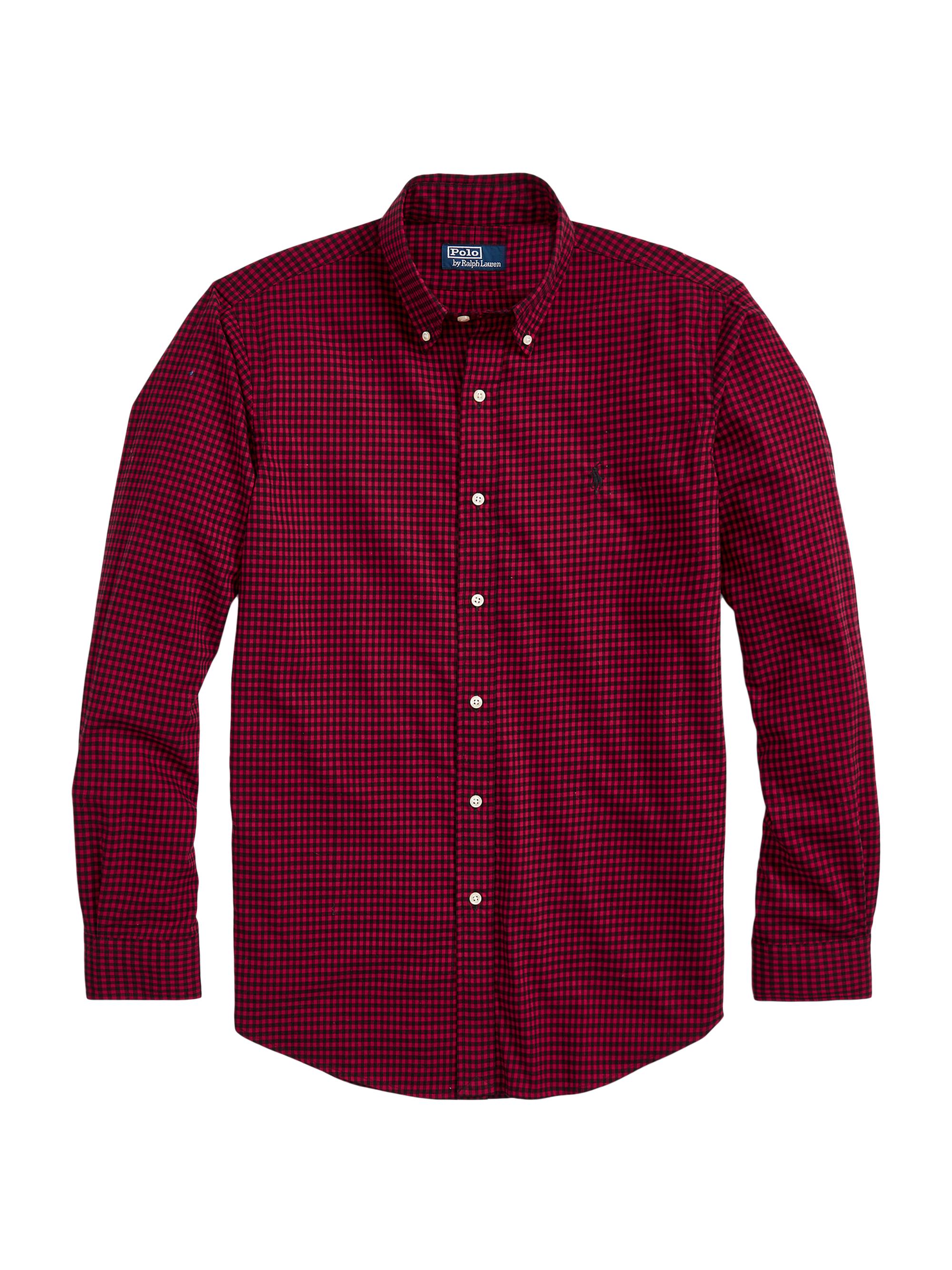 Polo Ralph Lauren Sanded Cotton Twill Button-Down | Saks Fifth Avenue