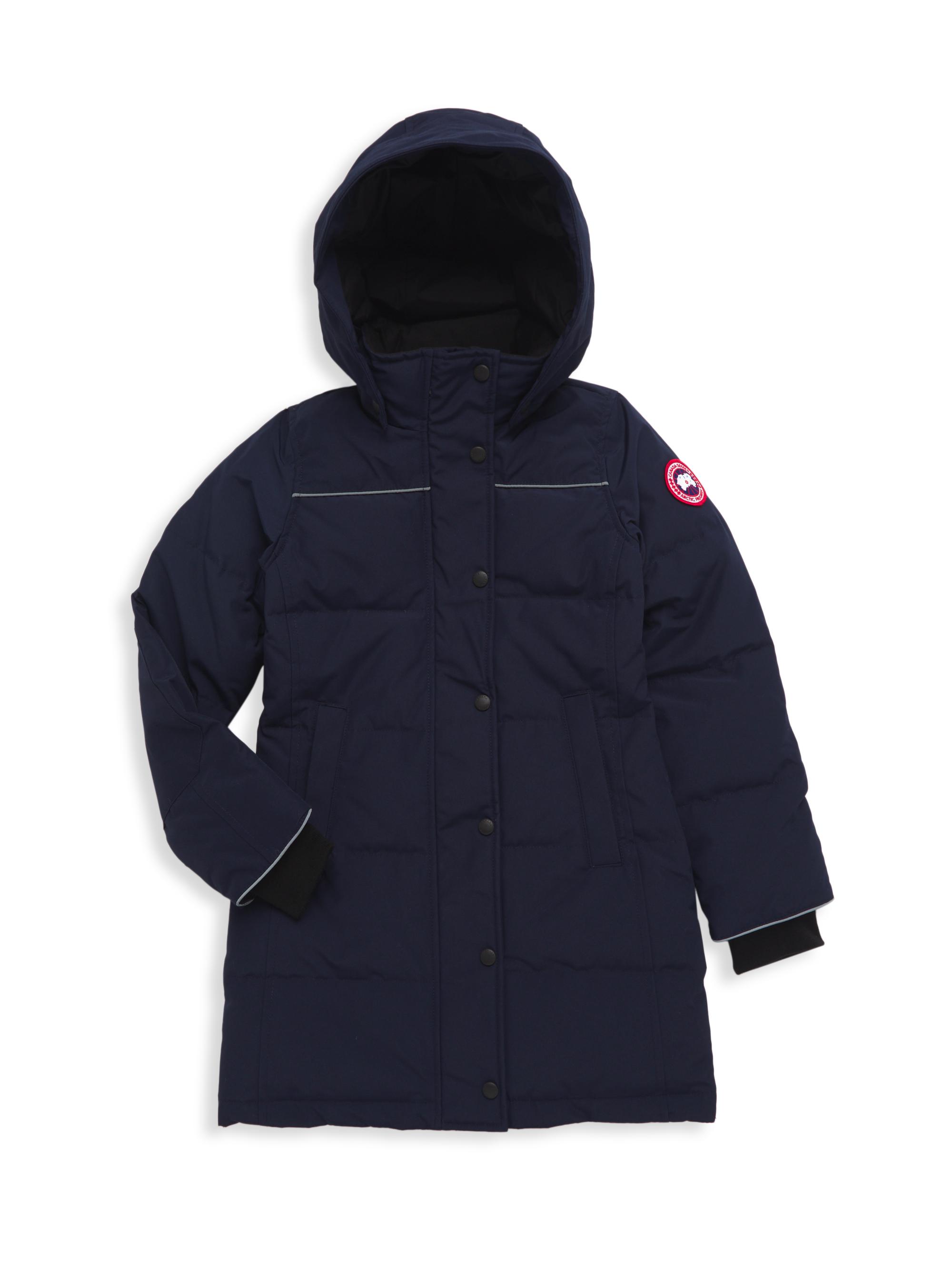 Canada Goose Little Girl's & Girl's Juniper Parka Coat - Atlantic Navy