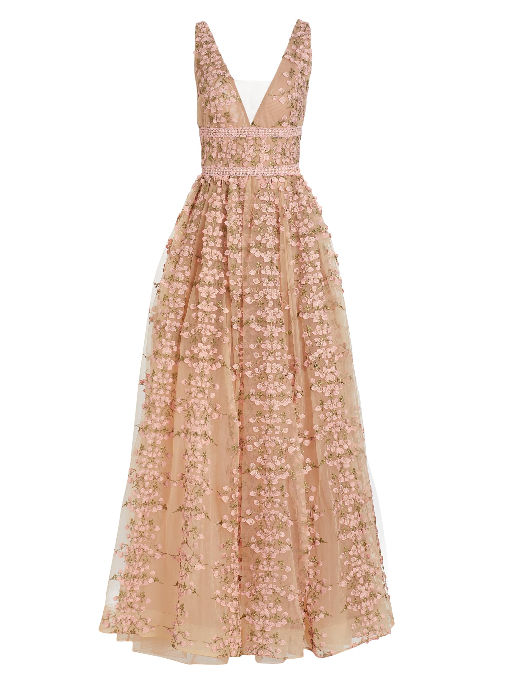 slim fit dress slacks Megan Dress in Vintage Bouquet Poppy S main image 1