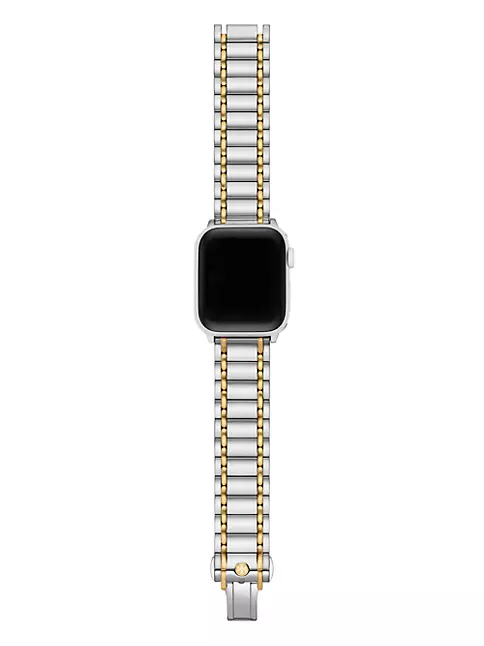 Platinum Link Band Stainless Steel Watch Strap for Apple Watch