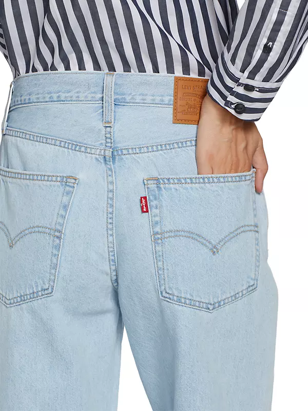 Shop Levi's High-Rise Baggy Dad Jeans | Saks Fifth Avenue