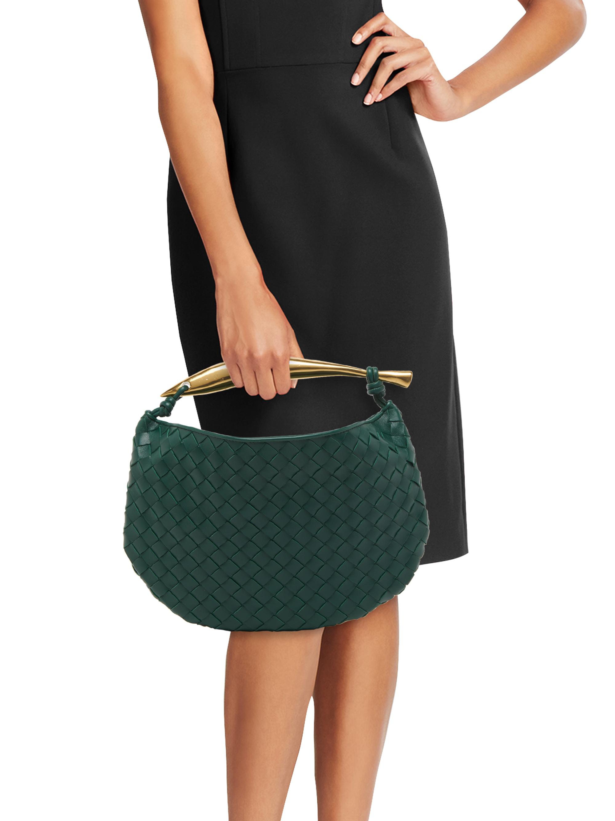 Bottega Veneta Sardine Intrecciato Leather Top-Handle Bag | Saks