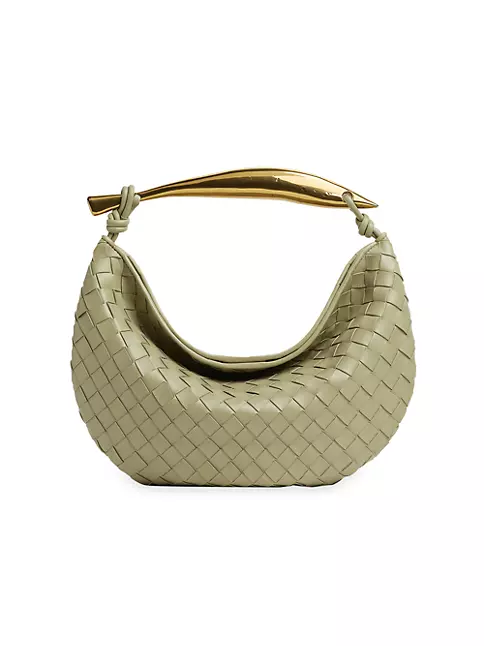 Bottega Veneta - Sardine Intrecciato-leather Handbag - Womens - White