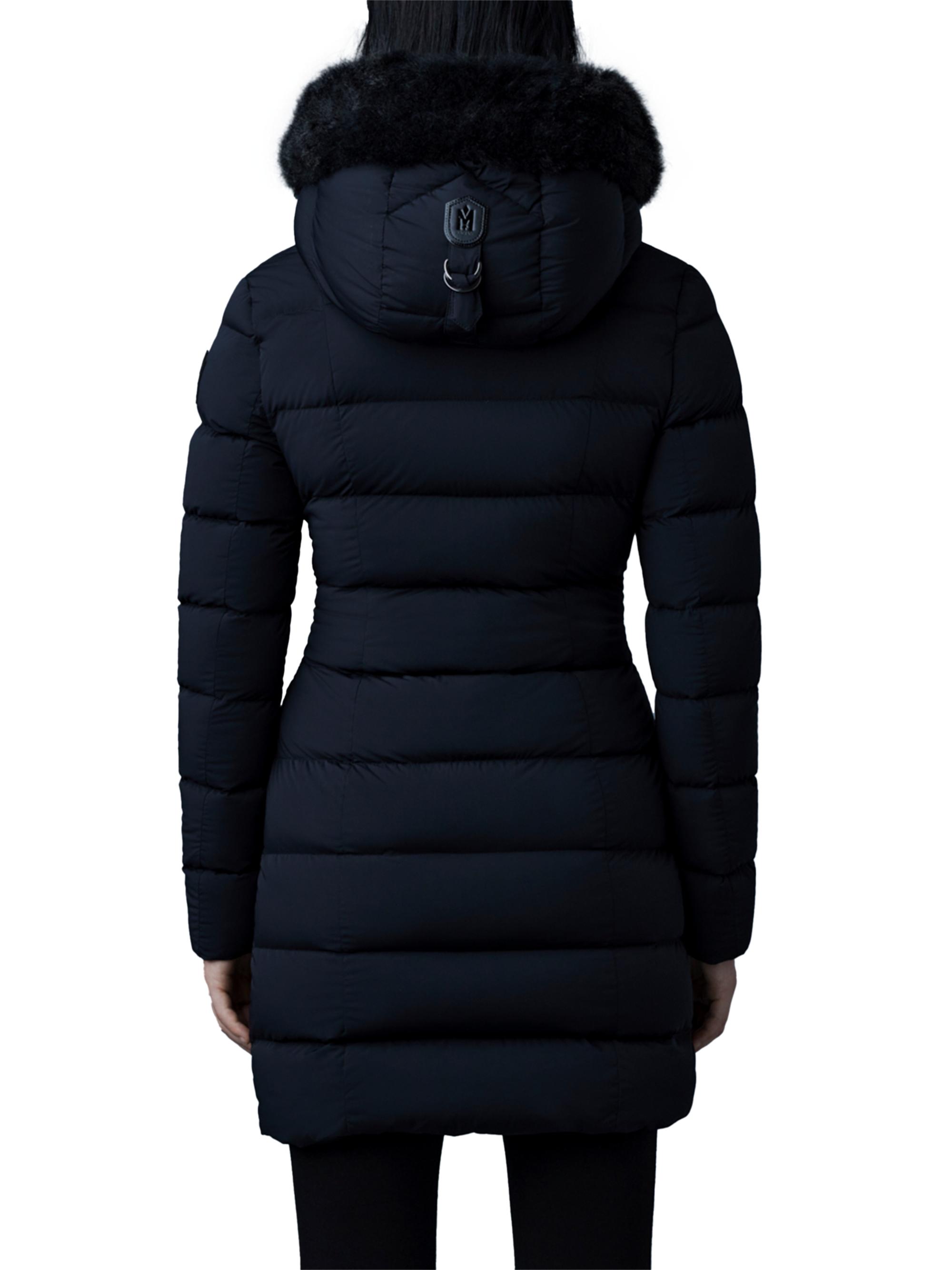 Mackage Calla Shearling-Embellished Down Coat | Saks Fifth Avenue