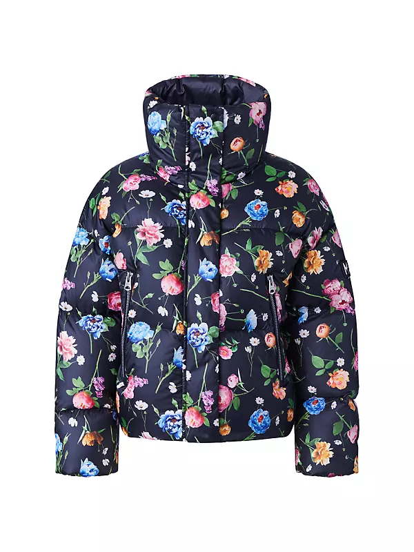 Mylah Down Floral Puffer Jacket