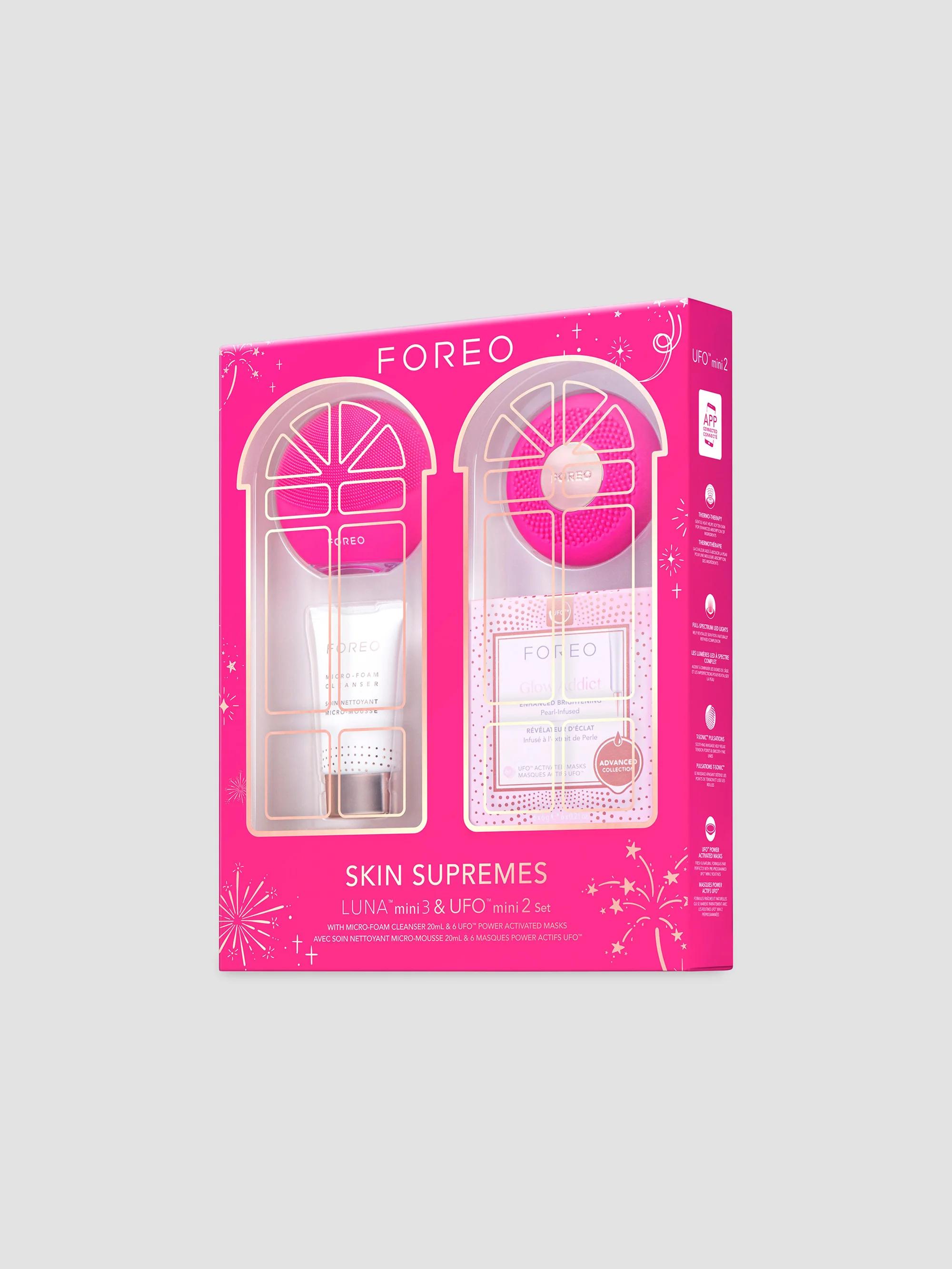 Foreo Skin Supremes 4-Piece Luna Mini 3 & UFO Mini 2 Device Set