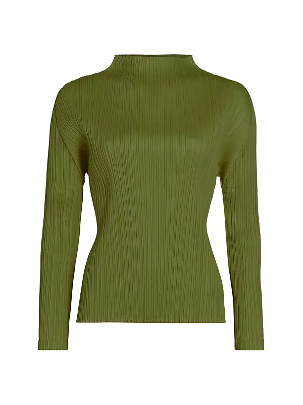 Shop Pleats Please Issey Miyake Monthly Colors: October Mockneck